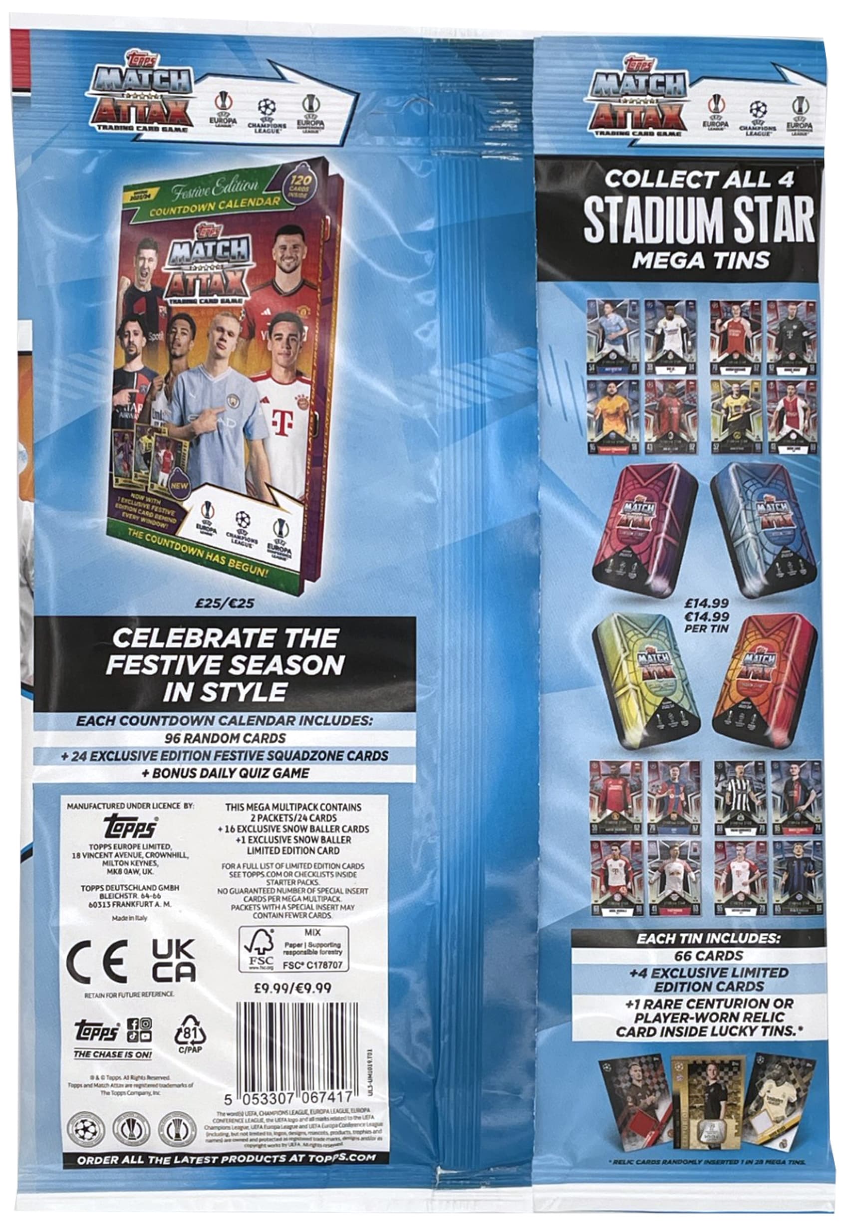 Produktbild Topps - UEFA Champions League Match Attax 2023/2024 Update Mega Multipack #3 2 von 2