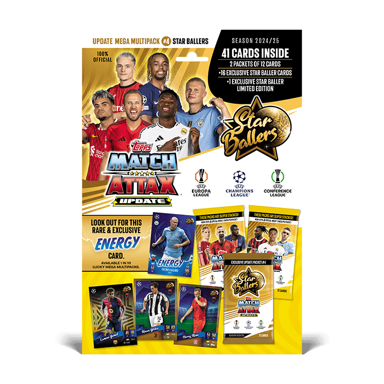 Produktbild Topps - Match Attax UEFA Champions League TC 2024/2025 - Update MEGA MULTIPACK #4 STAR BALLERS 2 von 2
