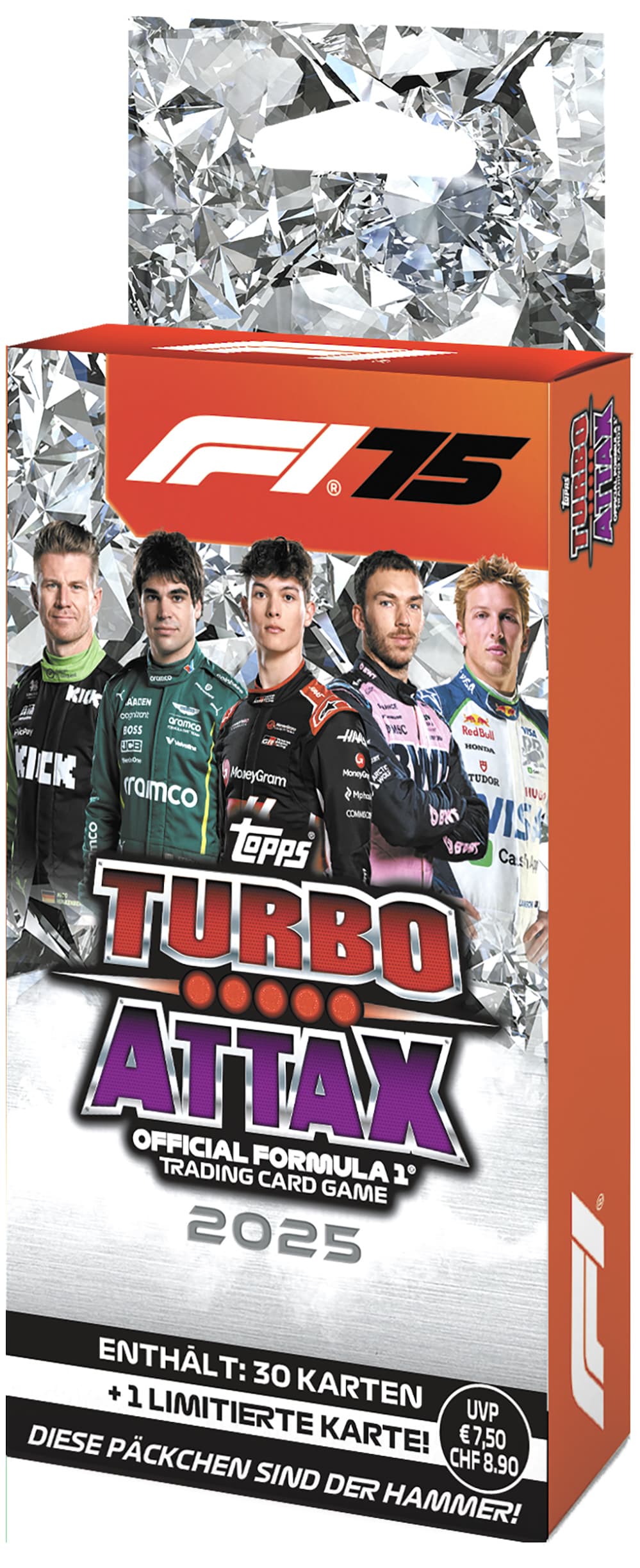 Topps Turbo Attax Formel 1 TC 2025 – ECO BOX