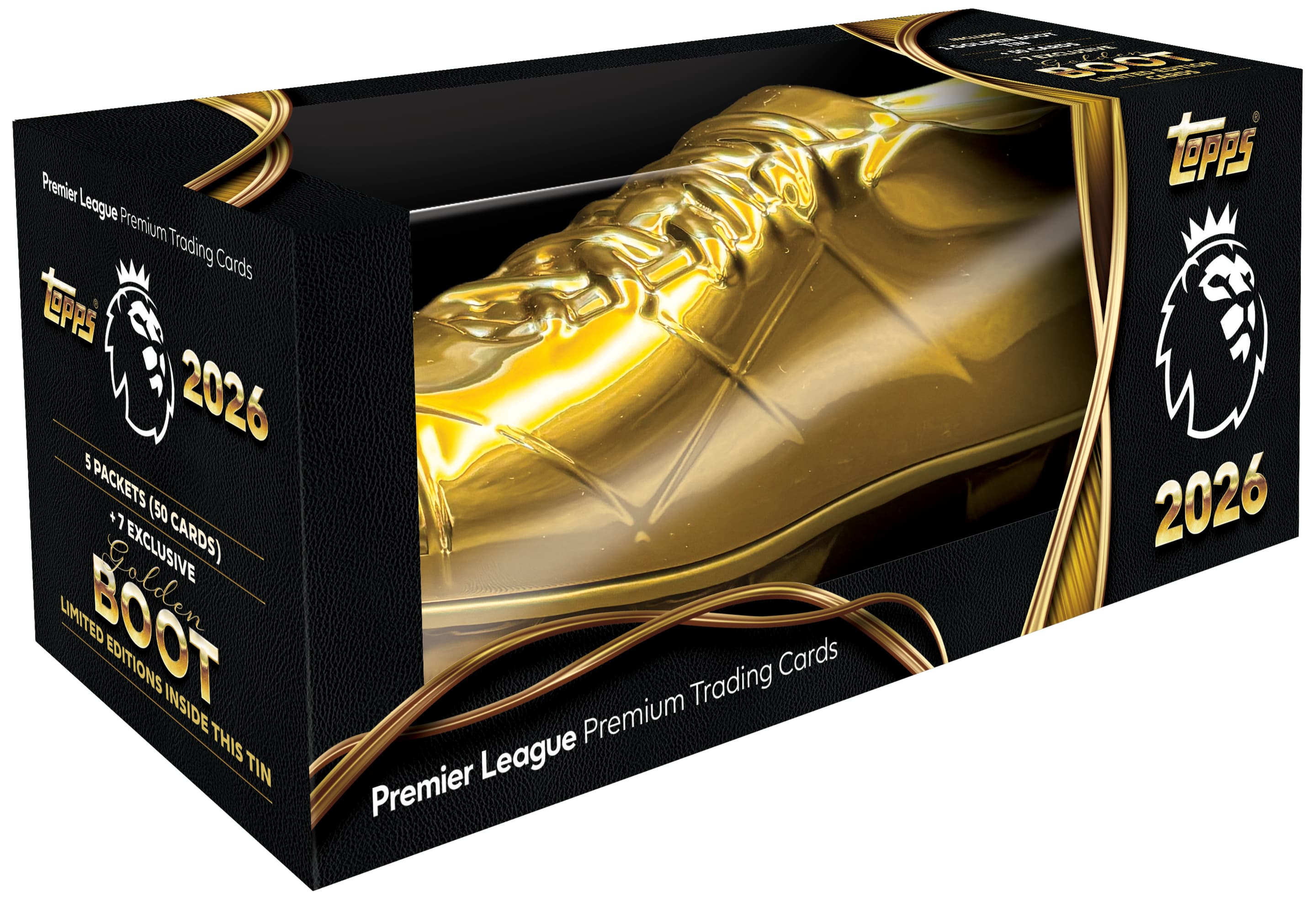 Topps - Premier League Trading Cards 2025/2026 – Golden Boot Tin