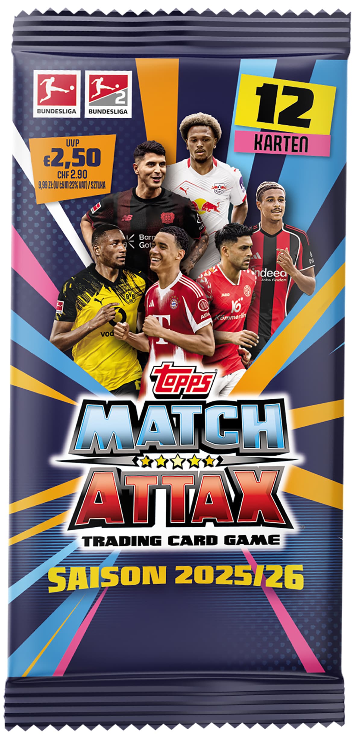 Topps Match Attax Bundesliga 2025/2026 Booster