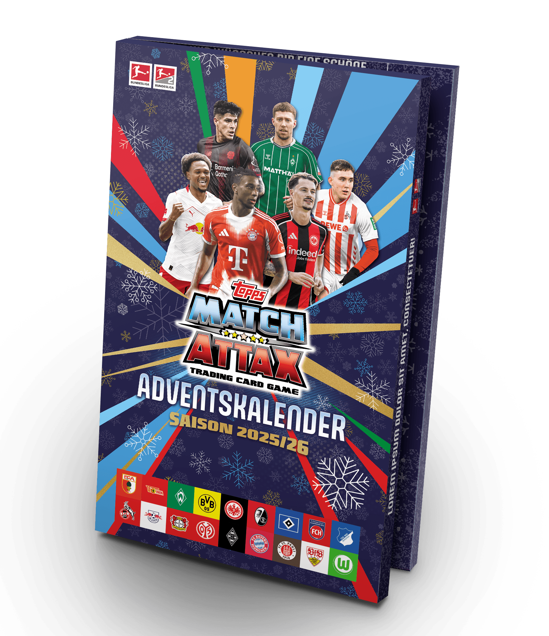 Topps Match Attax Bundesliga Adventskalender 2025/2026