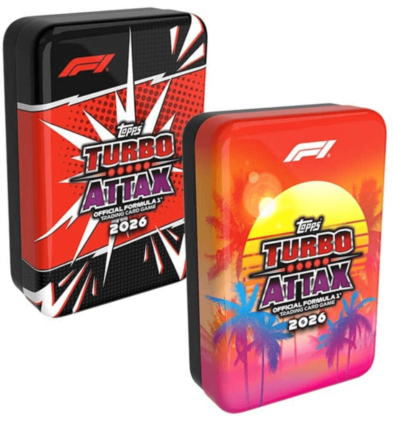 TOPPS F1 Turbo Attax 2026 Guardians of the Grid Mega Tin mit 48 Karten sortiert (Keine Auswahl möglich)