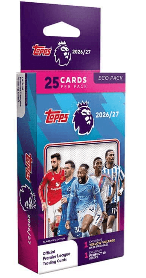 Topps Flagship Premier League Trading Cards 2026/2027 – ECO PACK