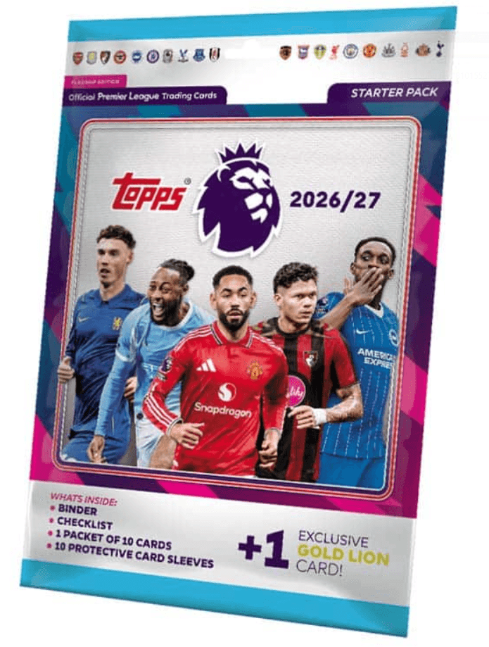 Topps Premier League Trading Cards 2026/27 Starter Pack