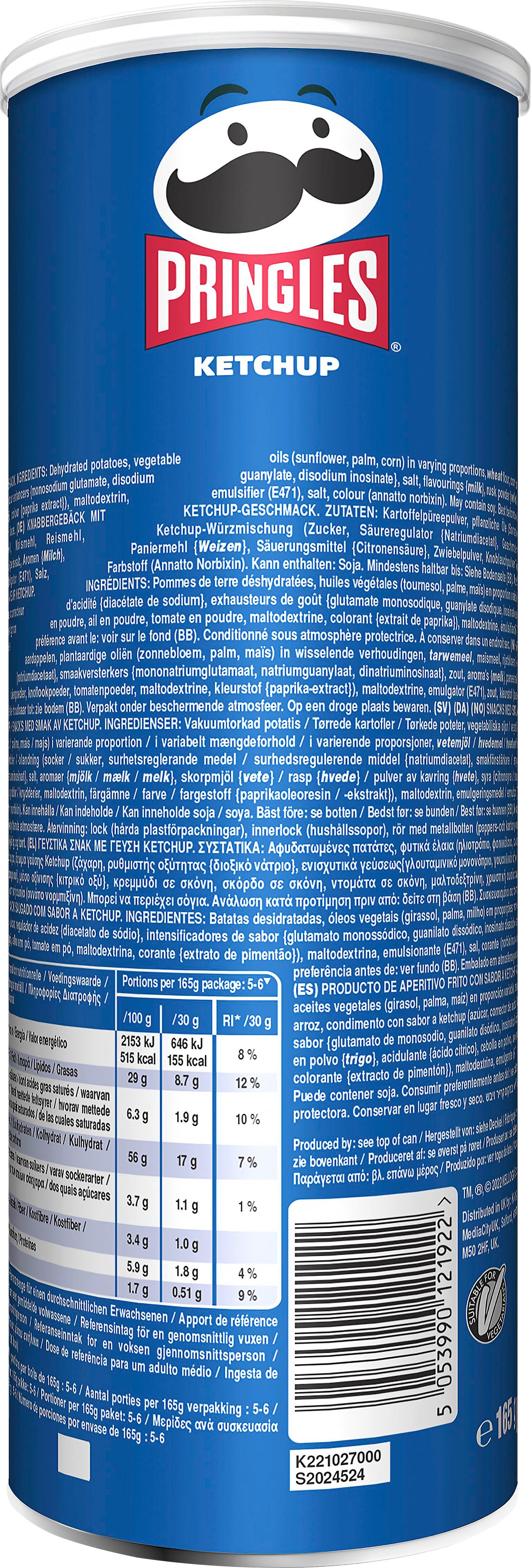 Produktbild Pringles Chips Ketchup Geschmack 2 von 2