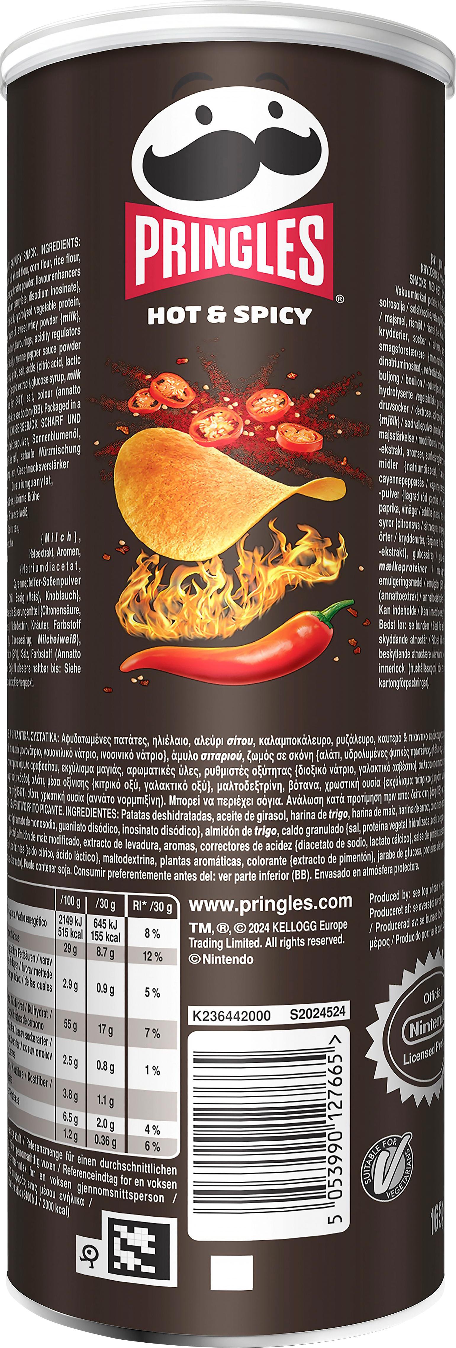 Produktbild Pringles Chips Hot&Spicy 2 von 8