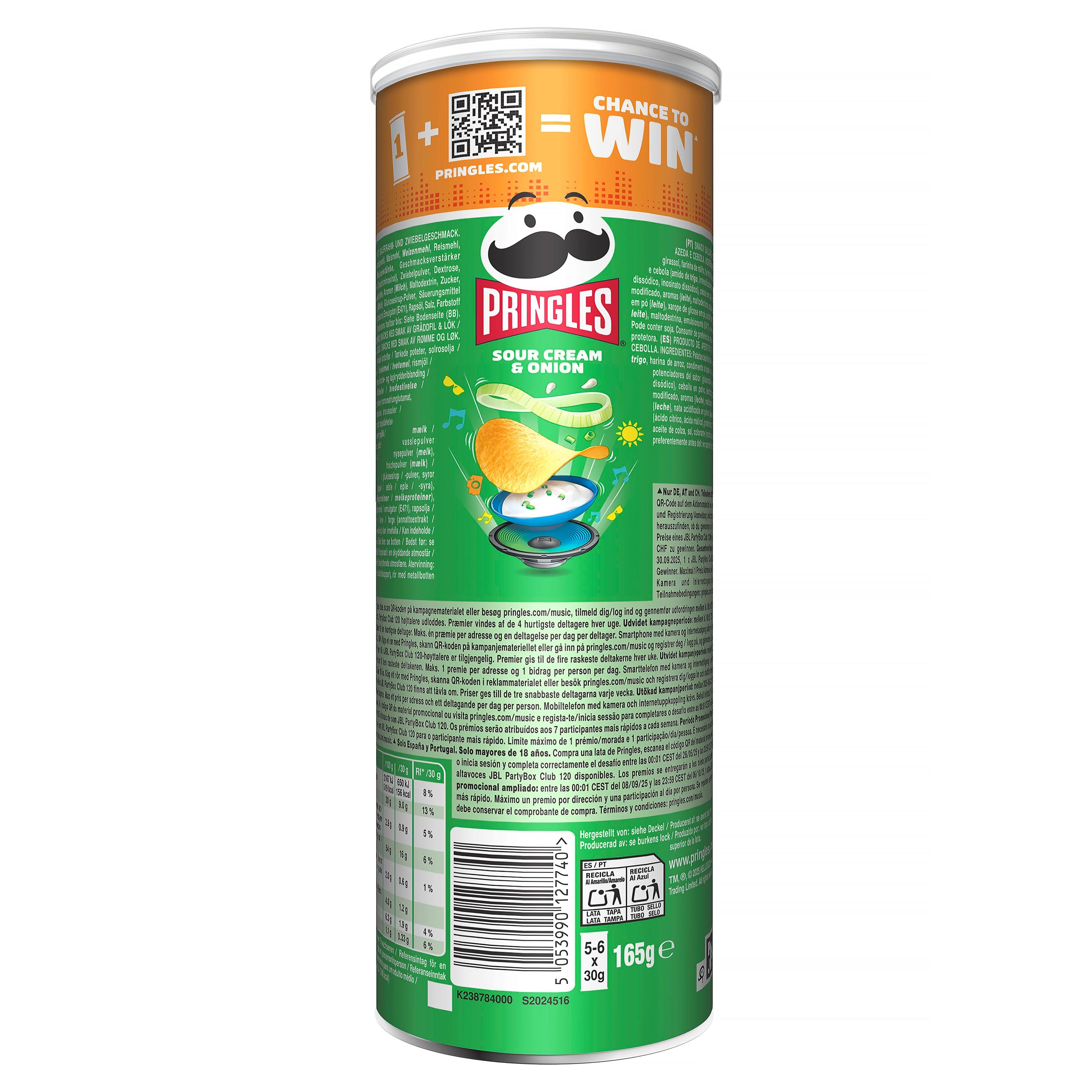 Produktbild Pringles Chips Sour Cream & Onion 2 von 7