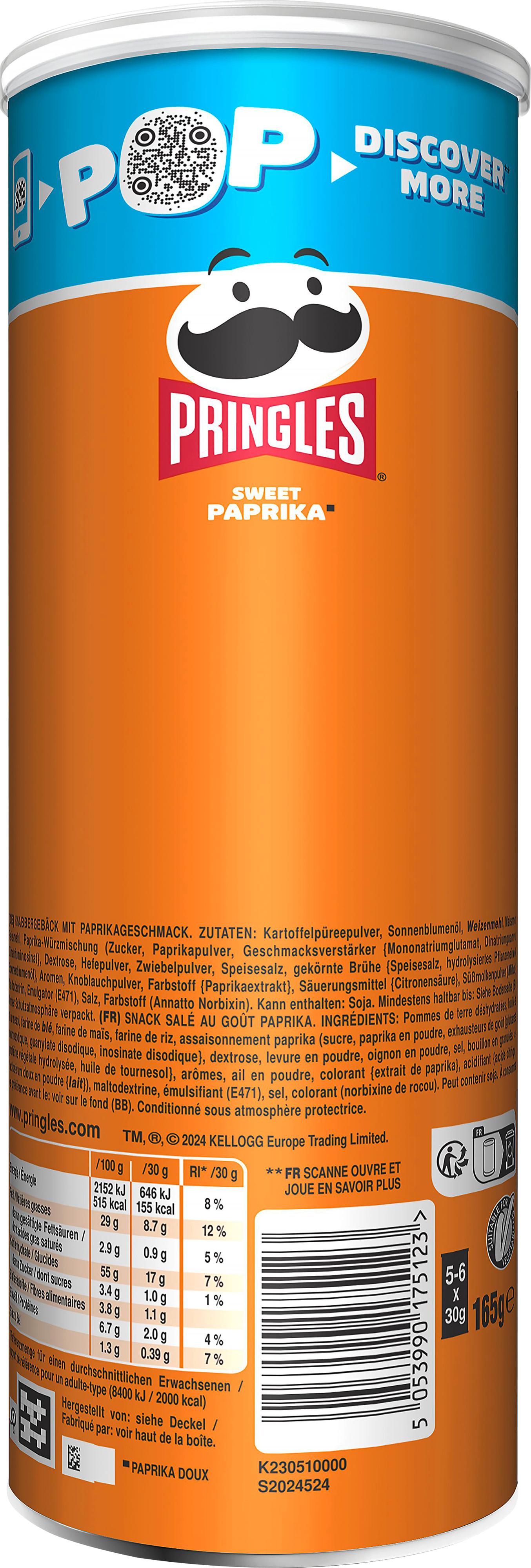 Produktbild Pringles Chips Sweet Paprika 2 von 7