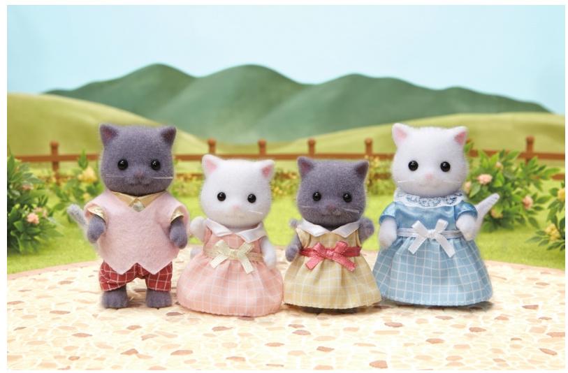 Produktbild Sylvanian Families - Perserkatzen Familie 2 von 3
