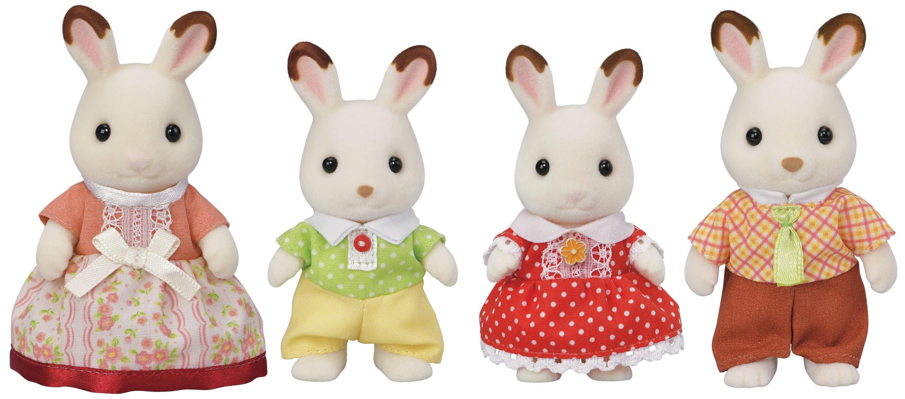 Produktbild Sylvanian Families - Schokoladenhasen Familie 5655 4 von 4