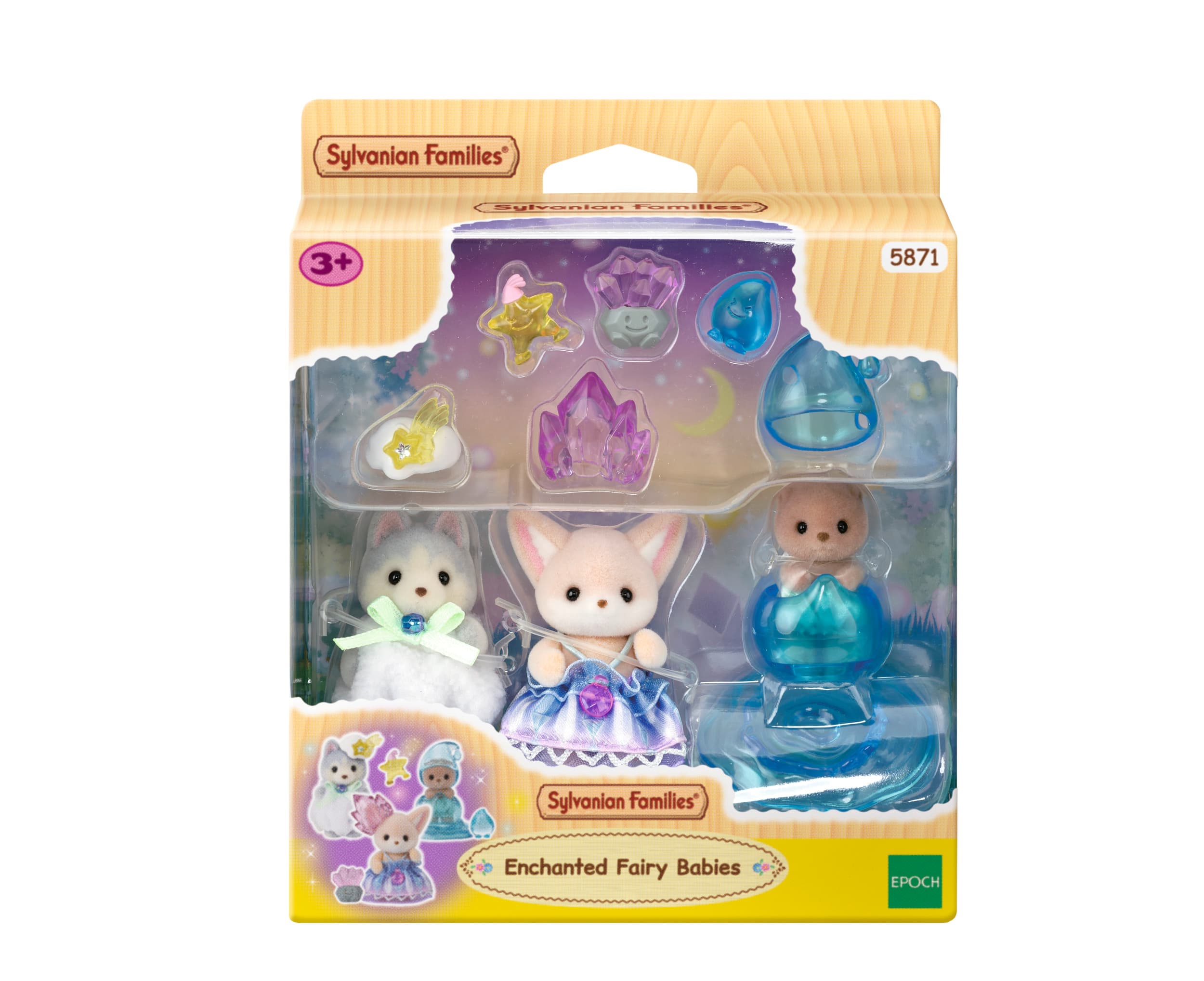 Sylvanian Families - Zauberhafte Feenbabys Figuren-Set