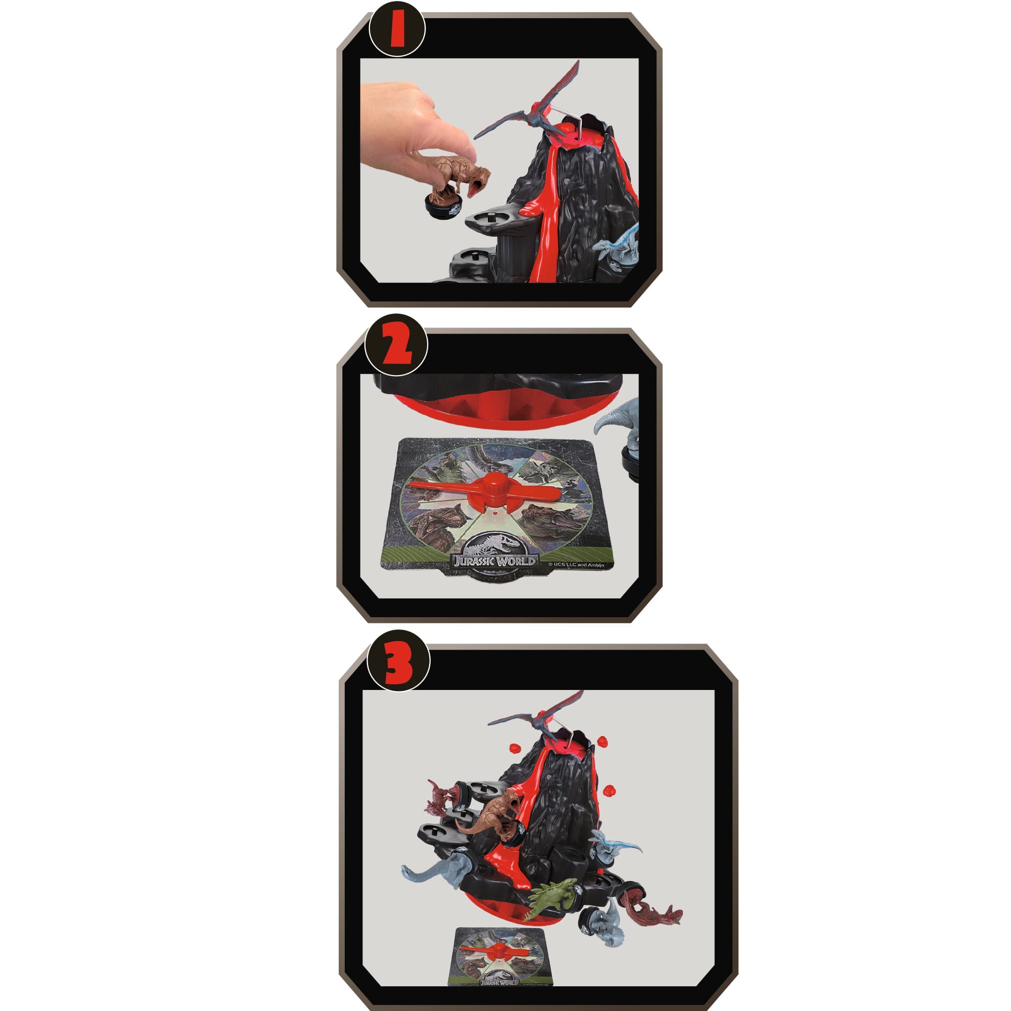Produktbild EPOCH Games Jurassic World - Shaky Volcano 3 von 10