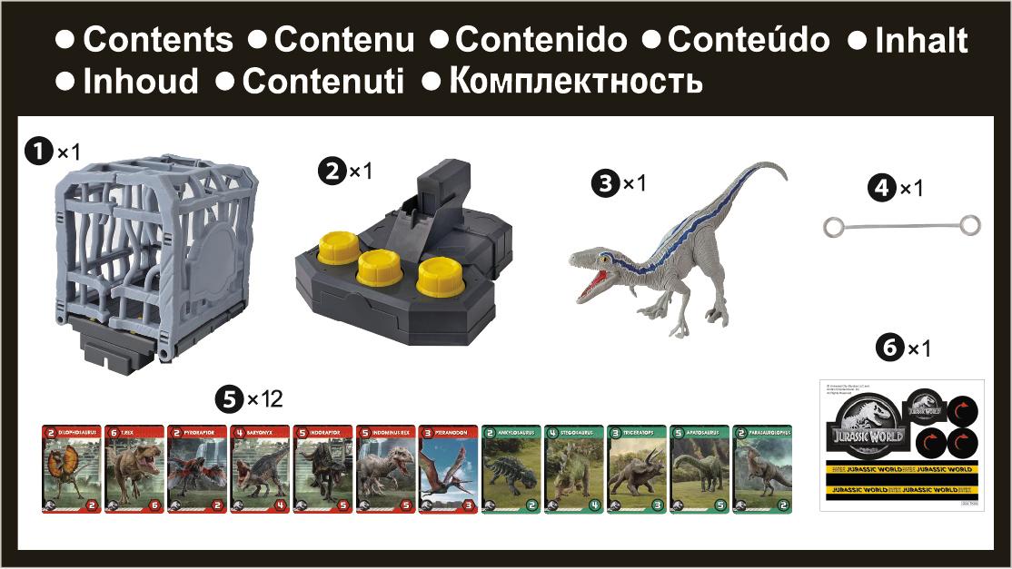 Produktbild EPOCH Games Jurassic World Cage Breaker 2 von 13