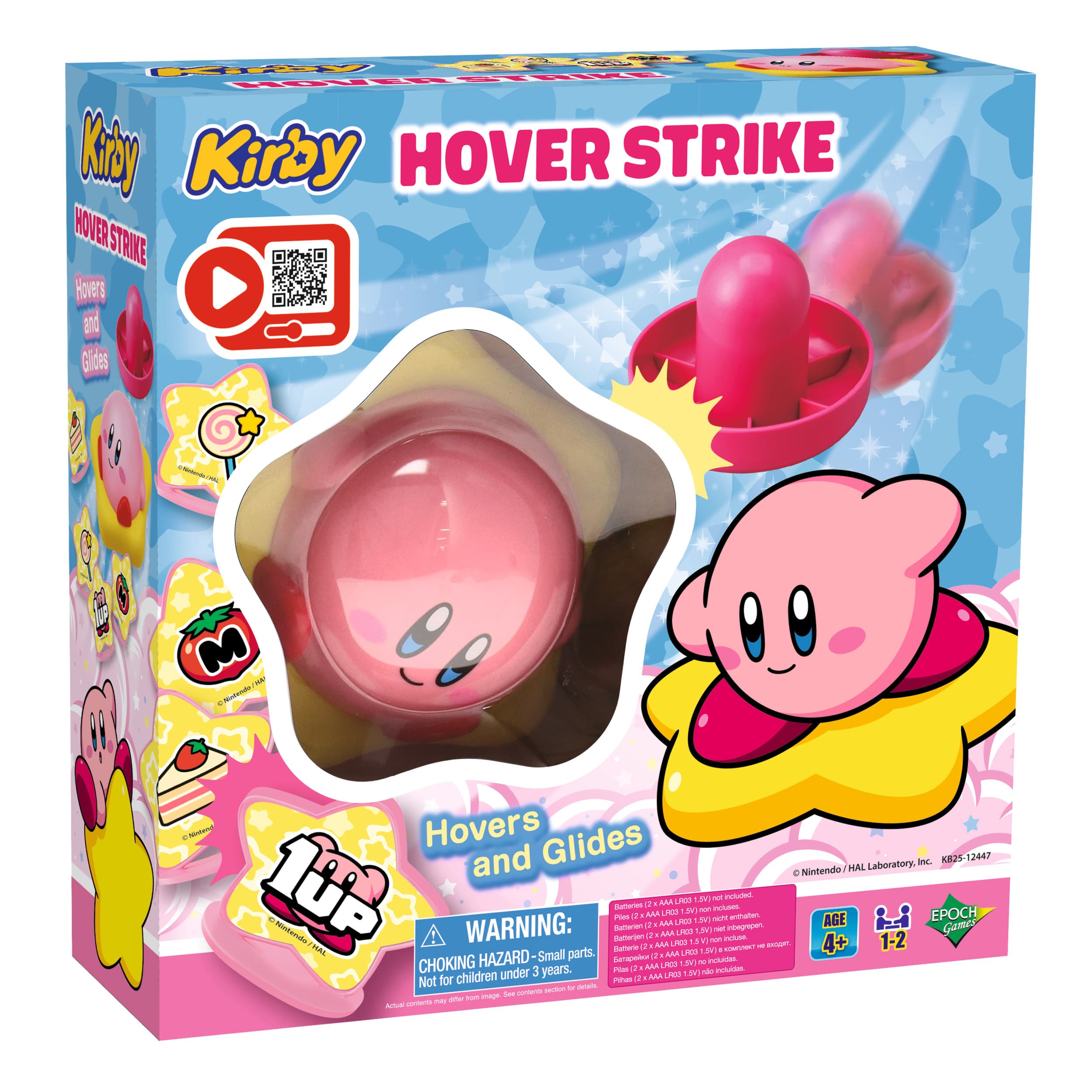 EPOCH Games Kirby Hover Spiel – Air-Hockey-Geschicklichkeitsspiel ab 4 Jahren
