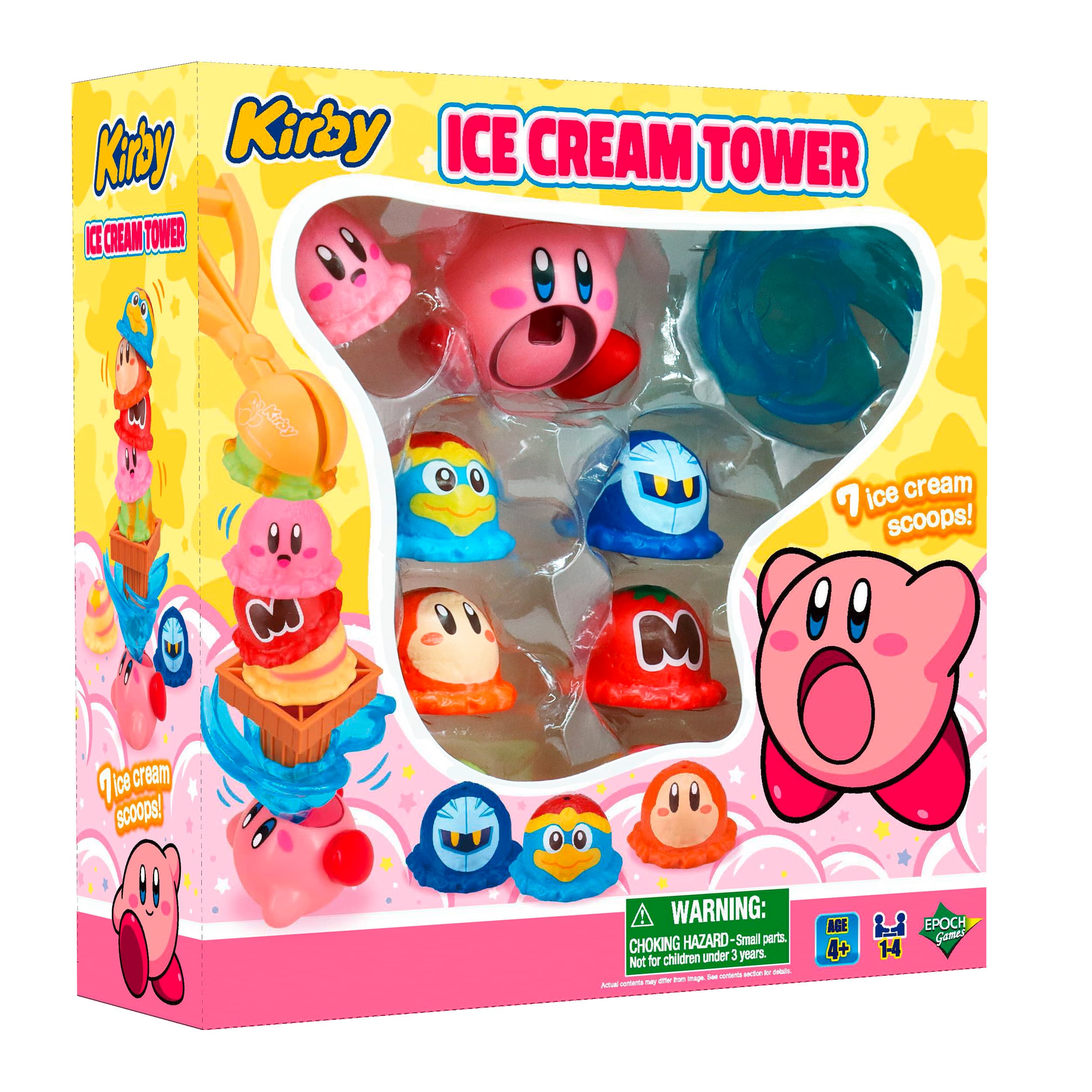 EPOCH Games Kirby Eis Stapelturm – Geschicklichkeits- und Balancierspiel ab 4 Jahren
