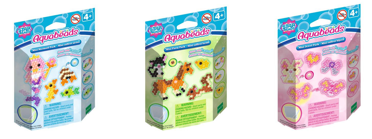 Aquabeads - Mini Bastelset, 1 Stück, sortiert