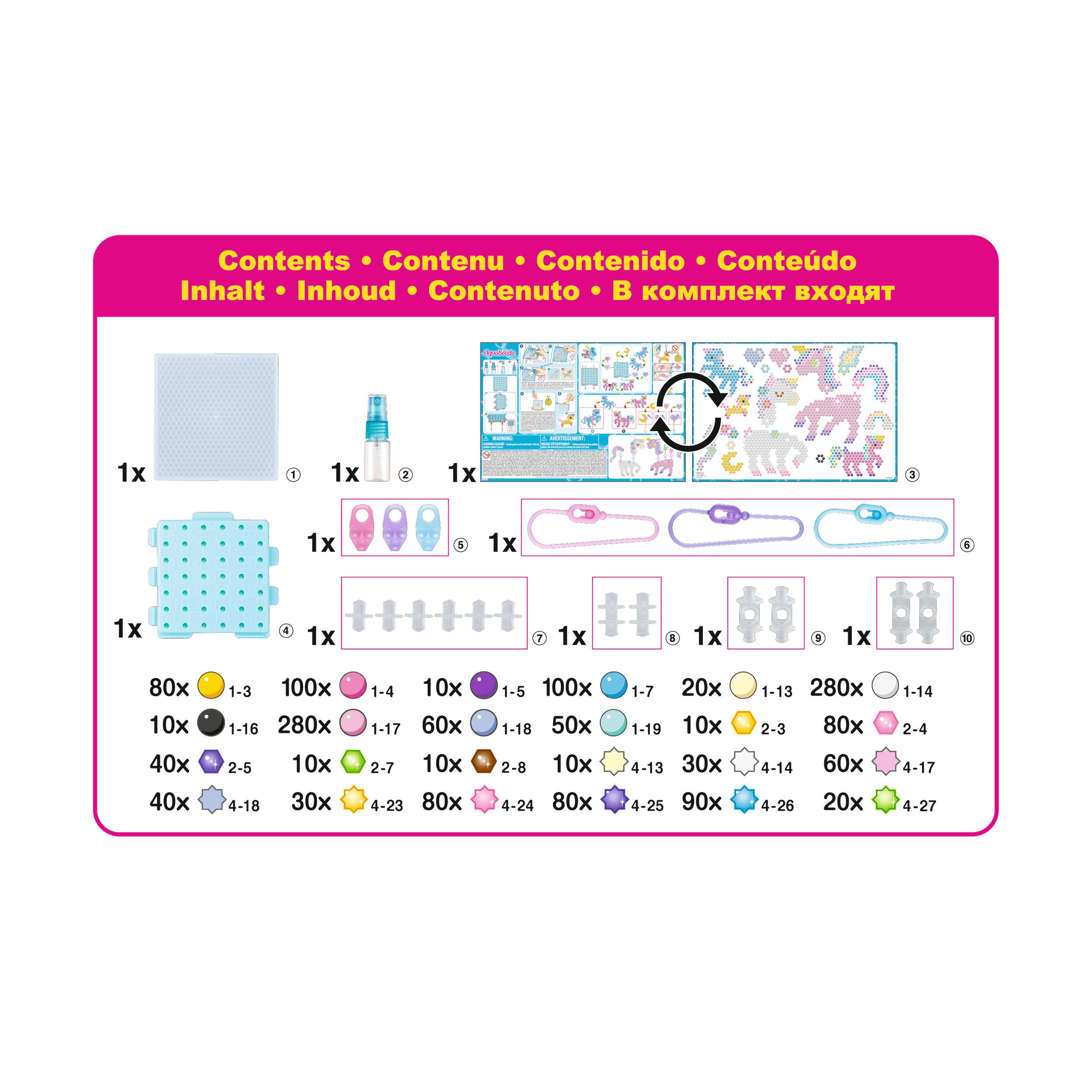 Produktbild Aquabeads - Mystisches Einhorn Bastelset 31944 8 von 9