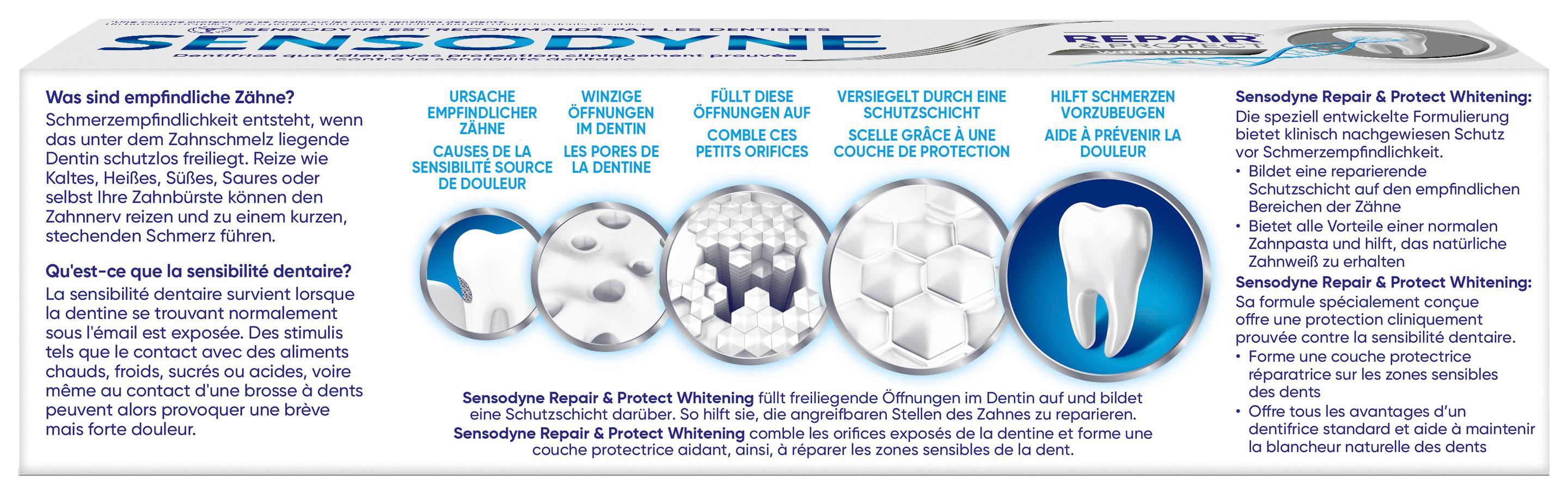 Produktbild Sensodyne Repair&Protect Whitening 6 von 9