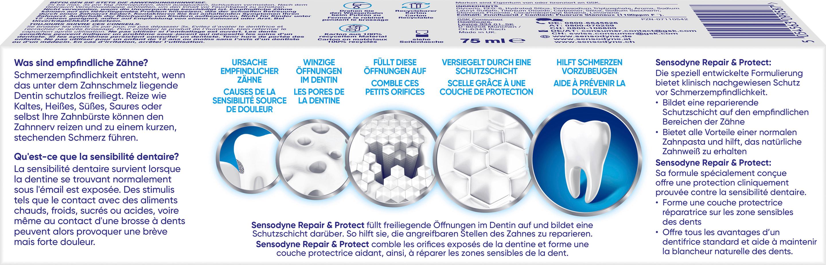 Produktbild Sensodyne Repair*&Protect 2 von 10