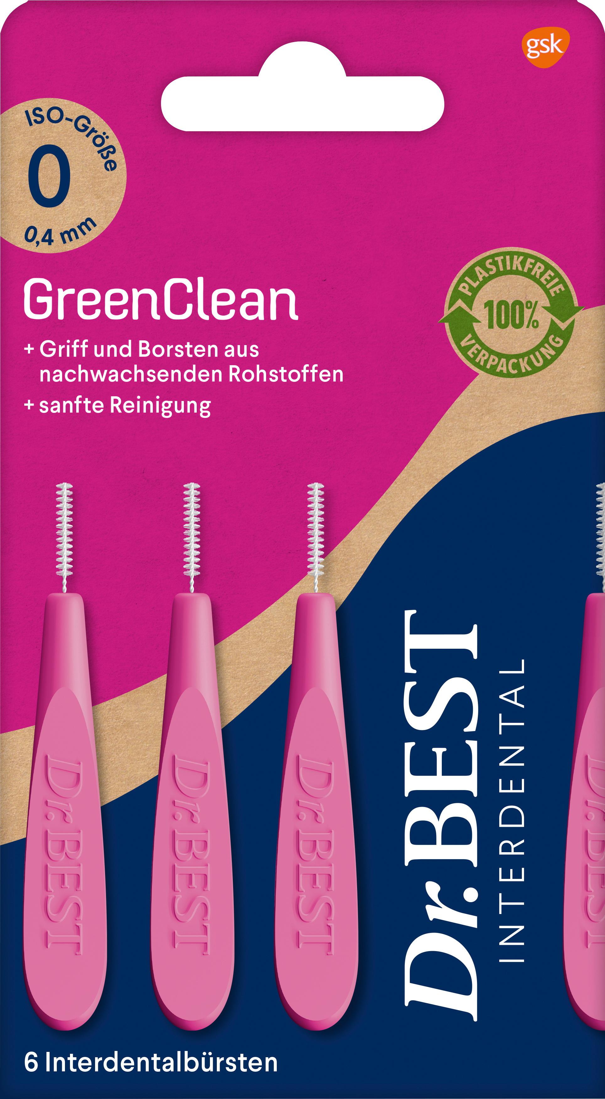 Dr.BEST Interdental GreenClean Size 0 0,4mm