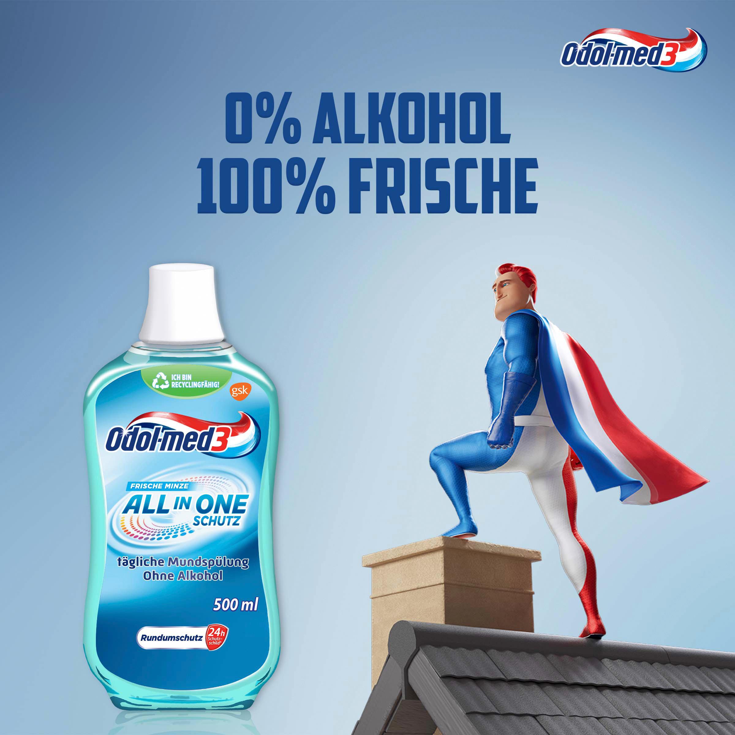Produktbild Odol-med3 All in One Mundspülung 2 von 2