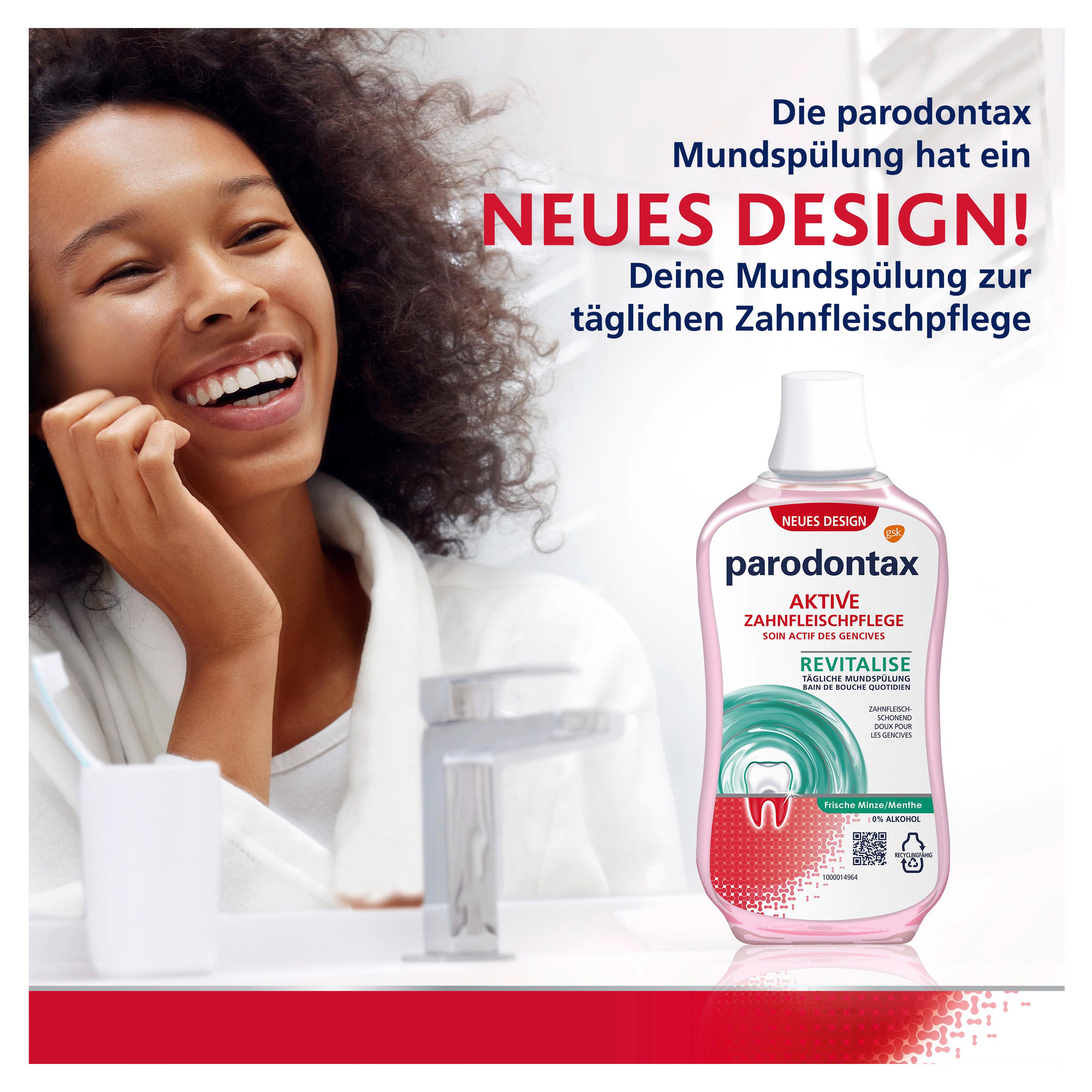 Produktbild Parodontax Tägliche Zahnfleischpflege Mundspülung Revitalise 3 von 8