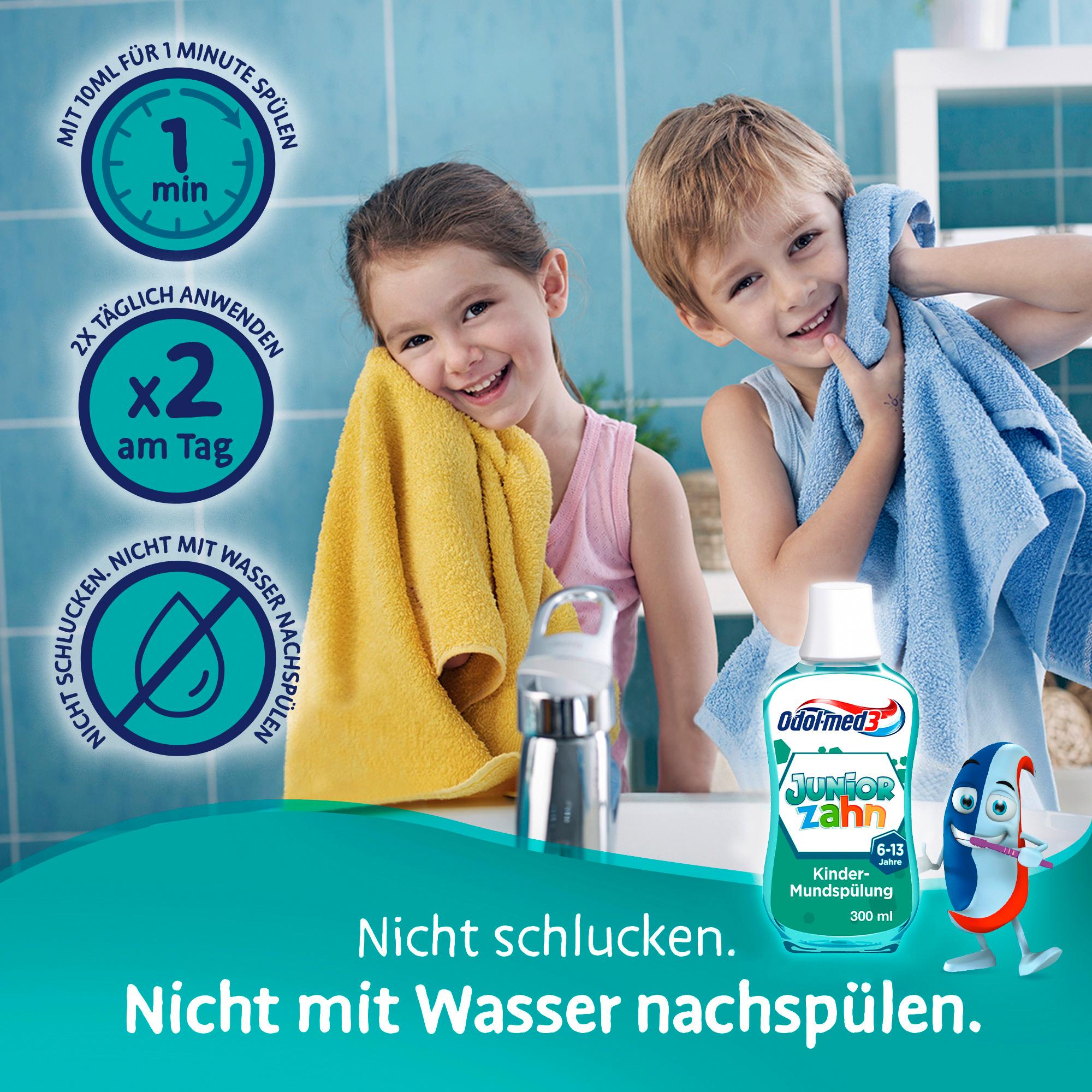 Produktbild Odol-med3 Juniorzahn Mundspülung 300ml 2 von 7