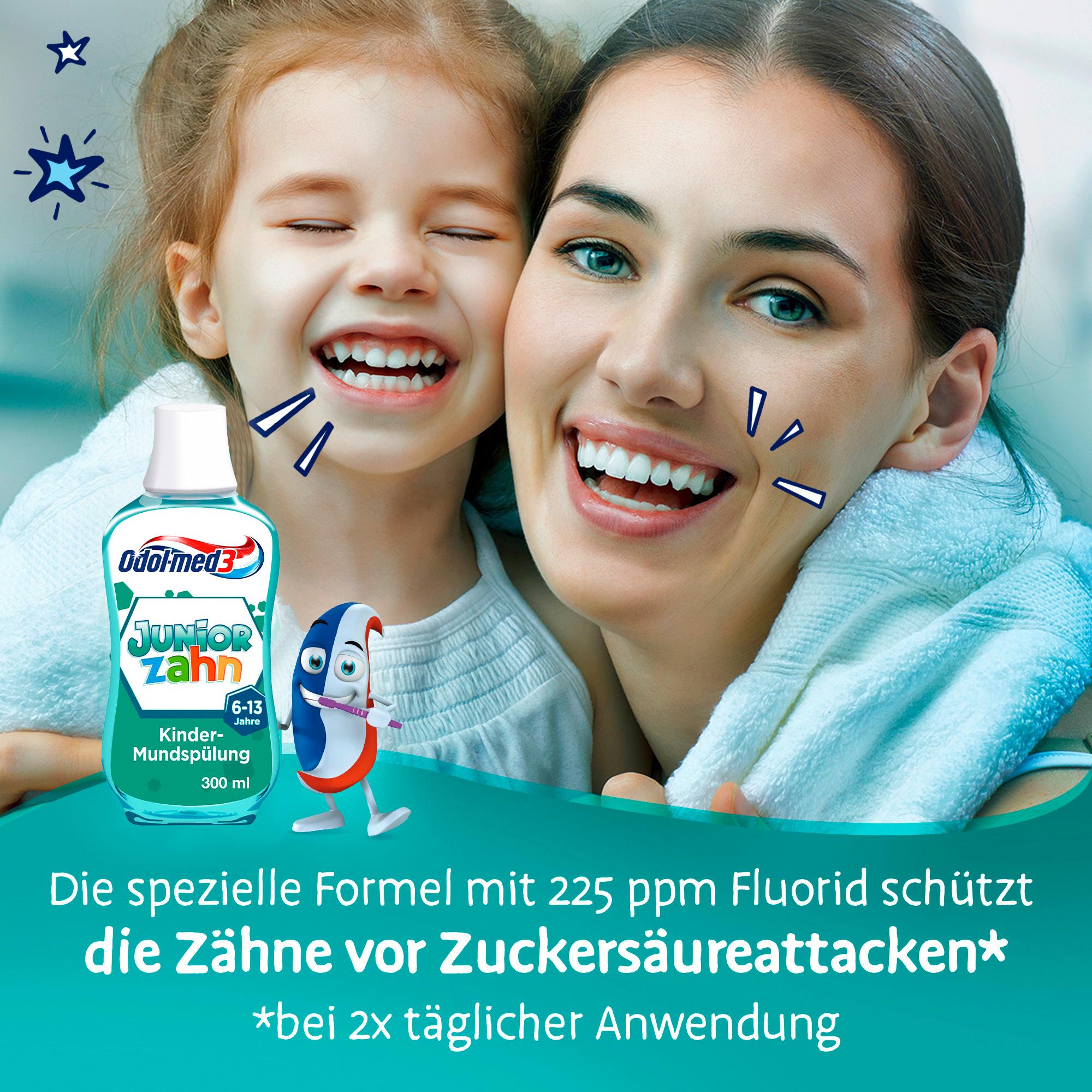 Produktbild Odol-med3 Juniorzahn Mundspülung 300ml 3 von 7