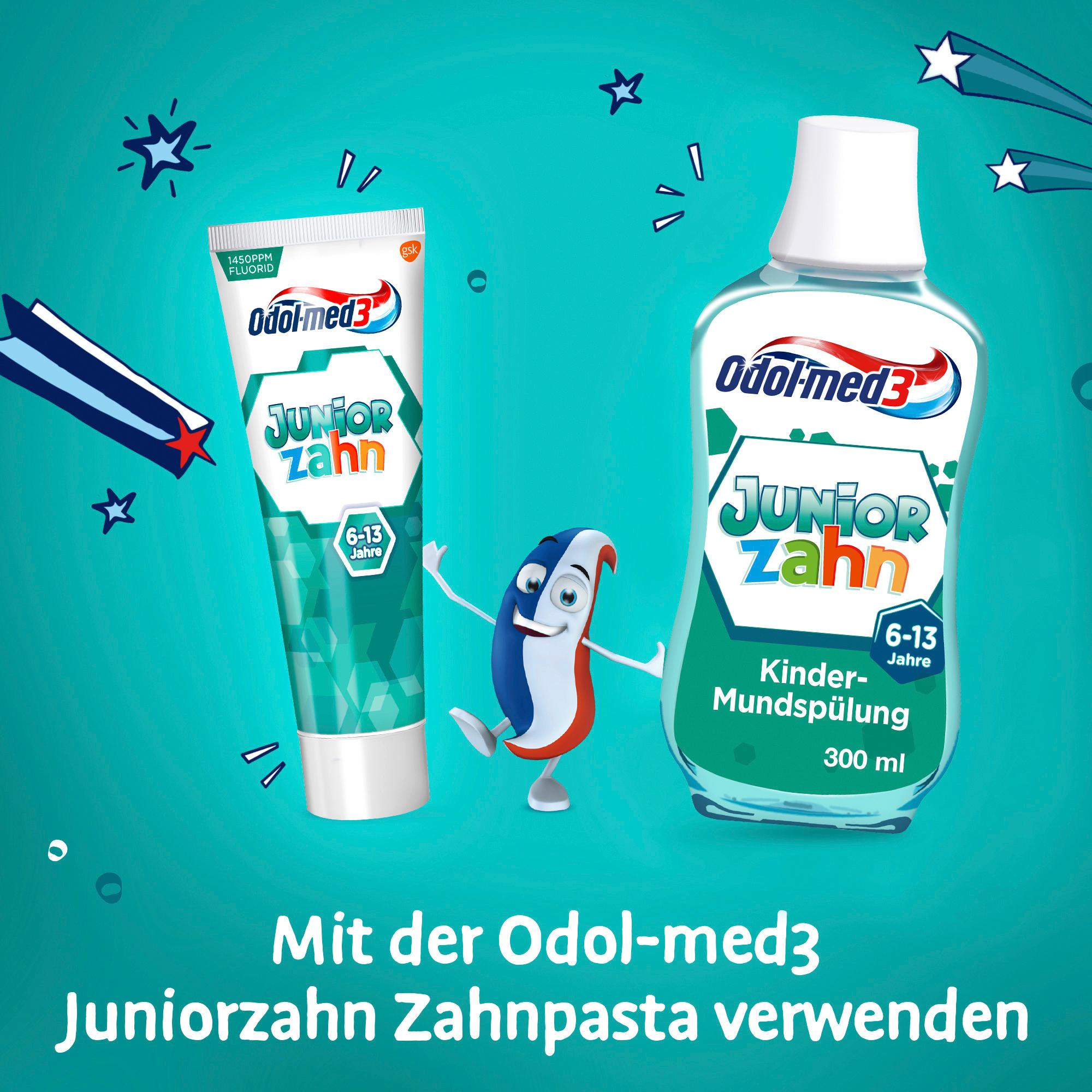 Produktbild Odol-med3 Juniorzahn Mundspülung 300ml 4 von 7