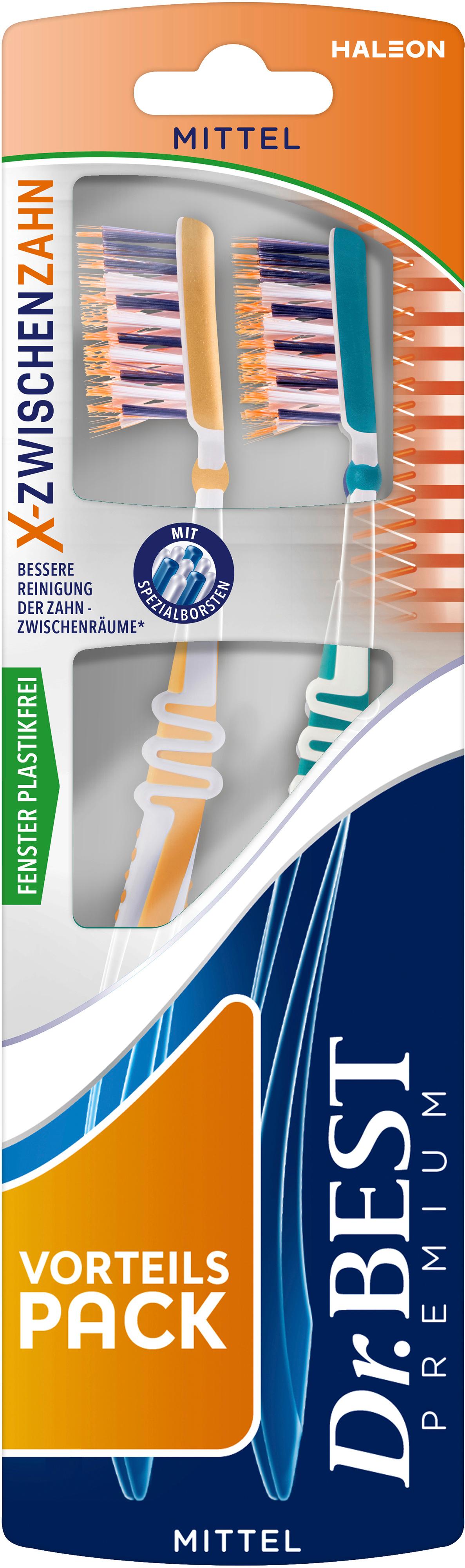 Dr.BEST X-Zwischenzahn DoPa mittel Zahnbürste