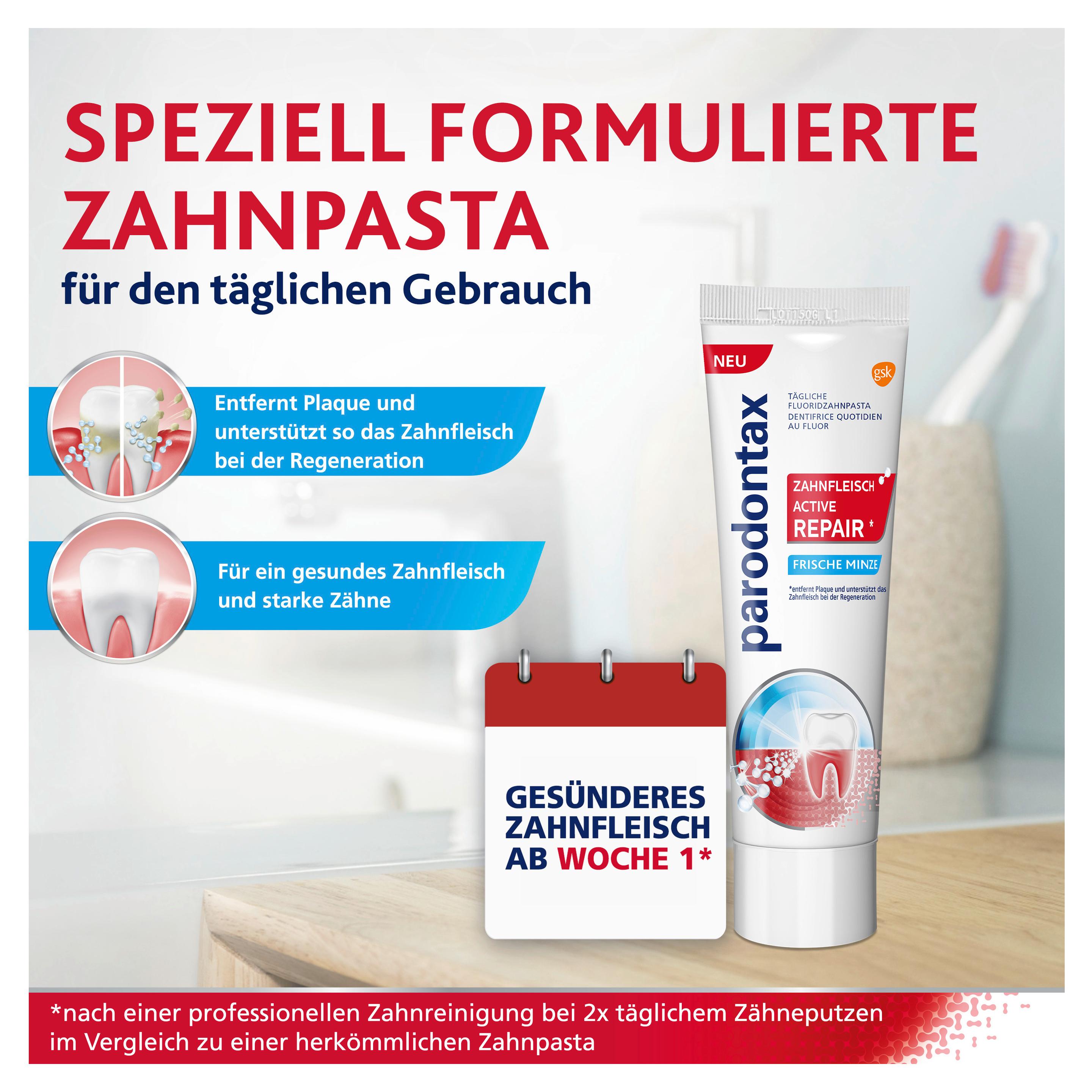 Produktbild Parodontax Zahnfleisch Active Repair Zahncreme 3 von 8