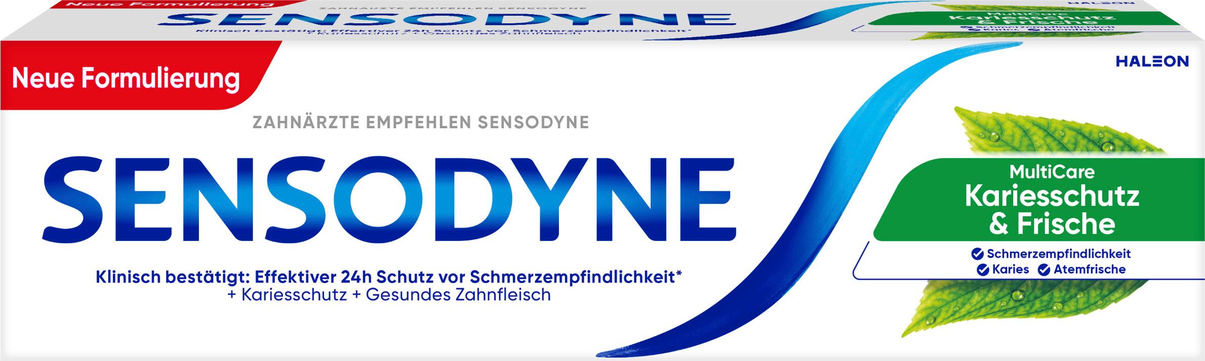 Sensodyne MultiCare Kariesschutz Zahncreme