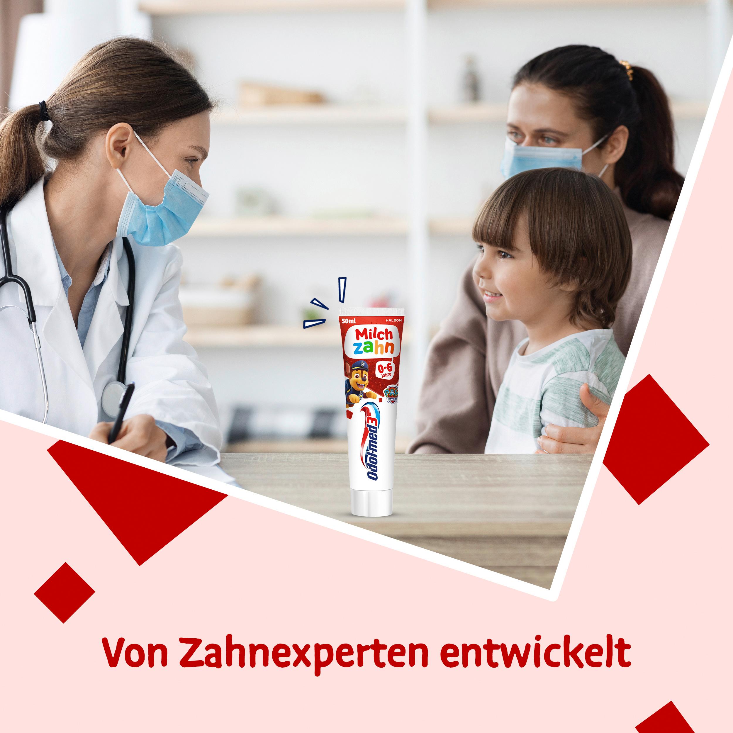 Produktbild Odol-med3 Milchzahn Zahncreme 50ml 6 von 11
