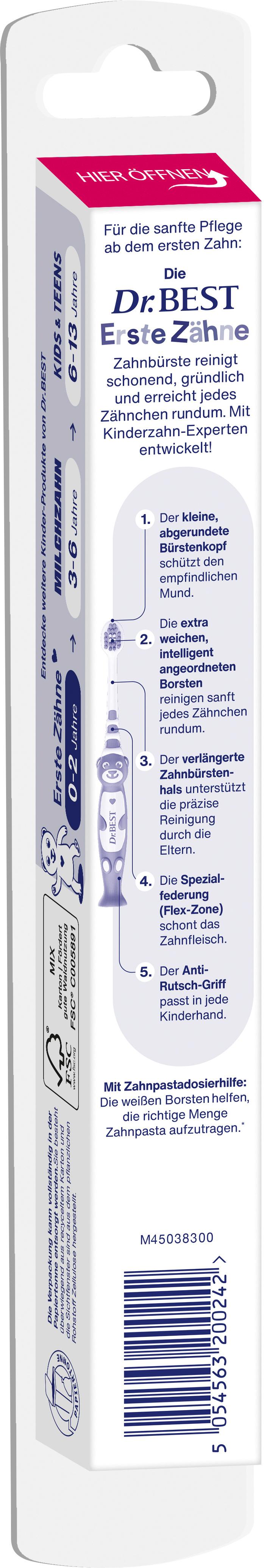 Produktbild Dr. Best Erste Zähne extra weich 0-2 Jahre 2 von 11