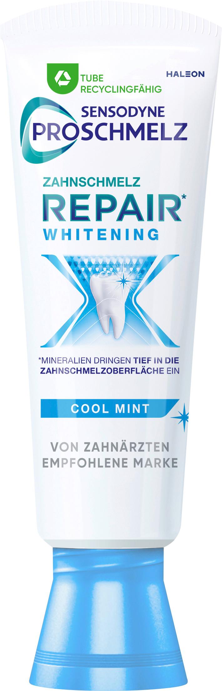 Produktbild Sensodyne Proschmelz Zahnschmelz Repair Whitening Cool Mint 8 von 9