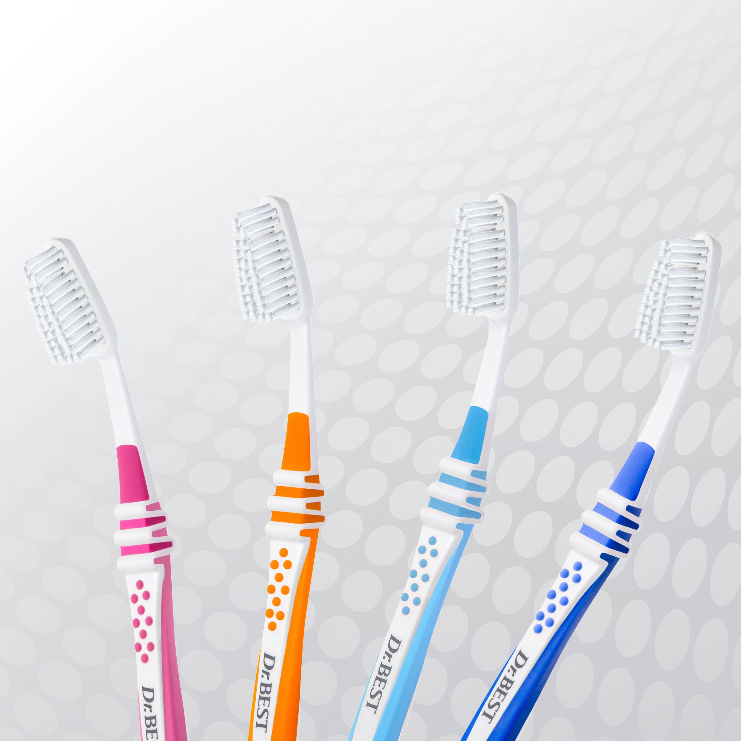 Produktbild Dr.BEST Classic Original mittel 2+1 Zahnbürste 6 von 8