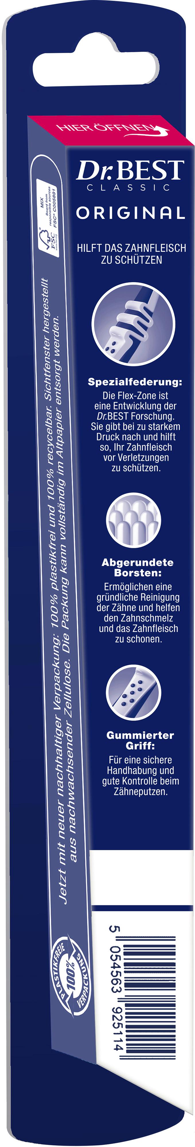 Produktbild Dr.BEST Classic Original mittel Zahnbürste 2 von 6