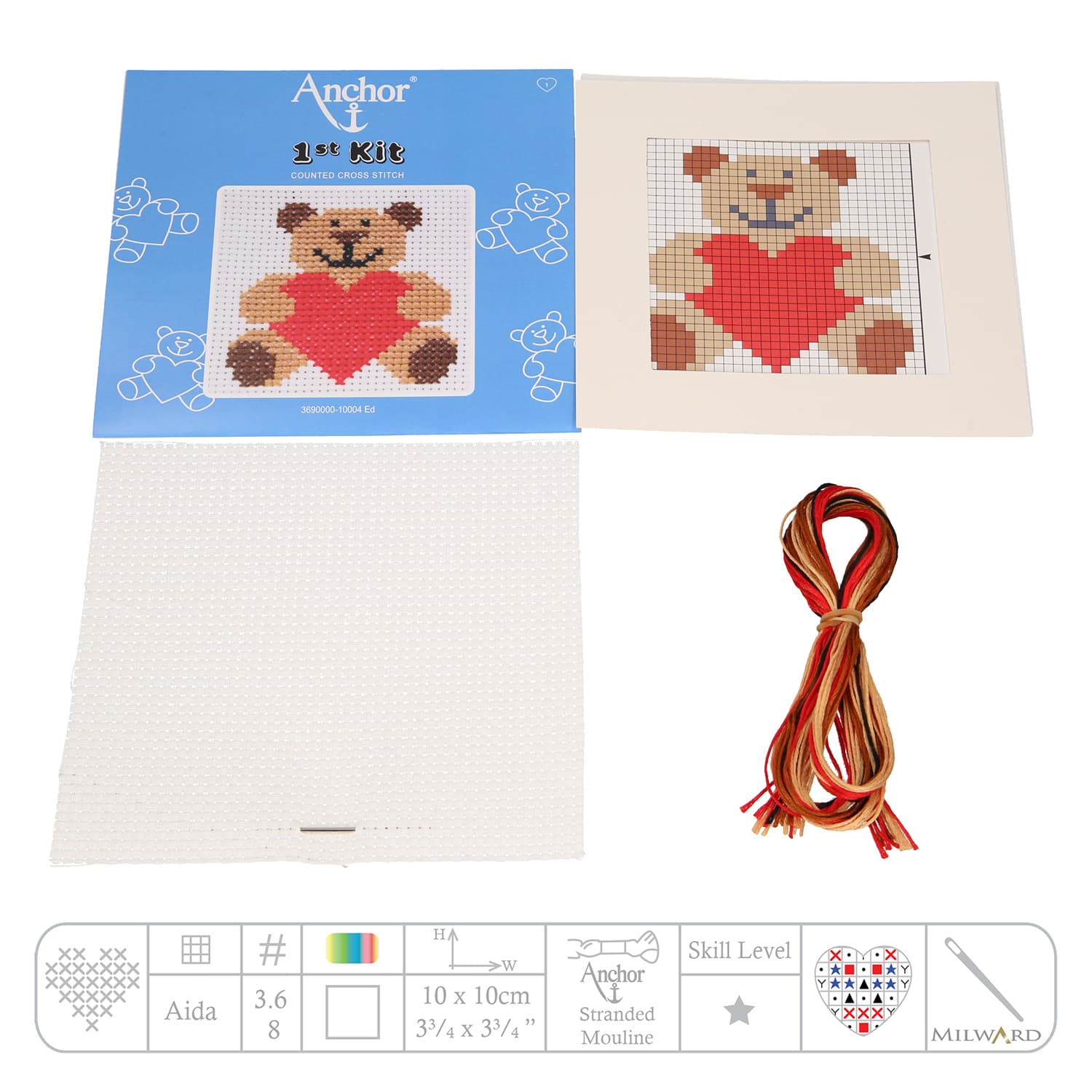 Produktbild Anchor Stickset 1st Kit - Ed, der Bär 2 von 2