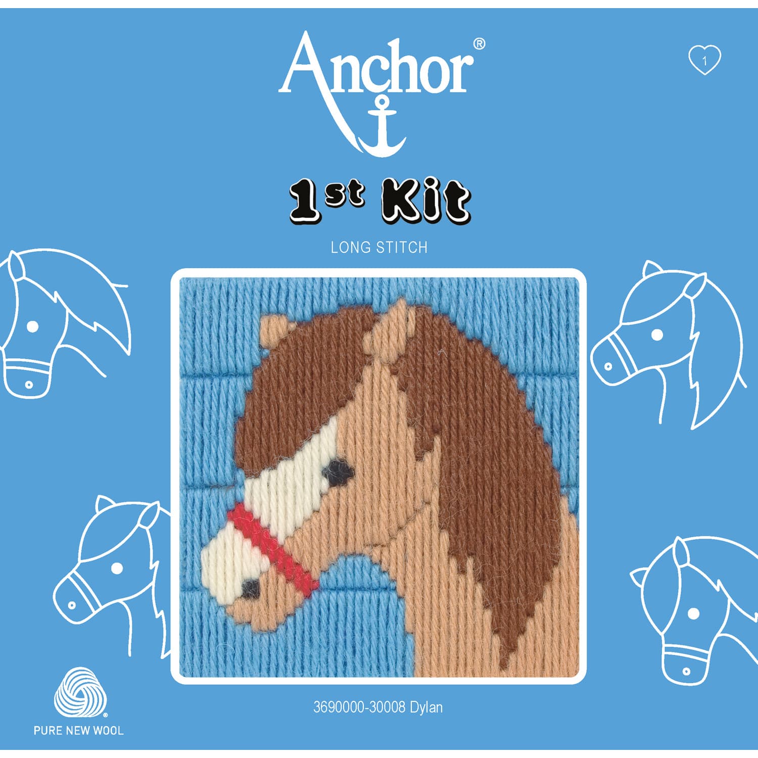 Anchor Stickset 1st Kit - Dylan, das Pony