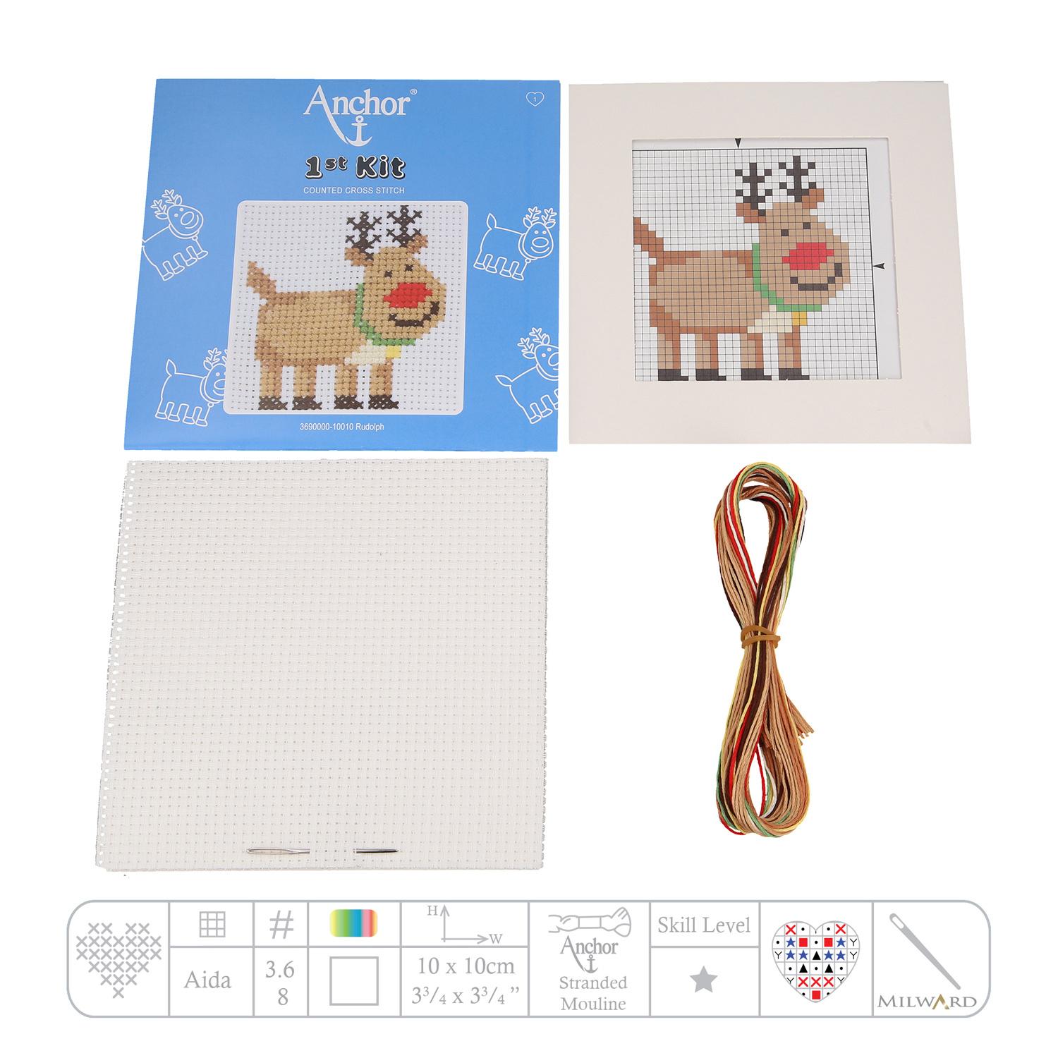 Produktbild Anchor Stickset 1st Kit - Rudolph Rentier 2 von 2