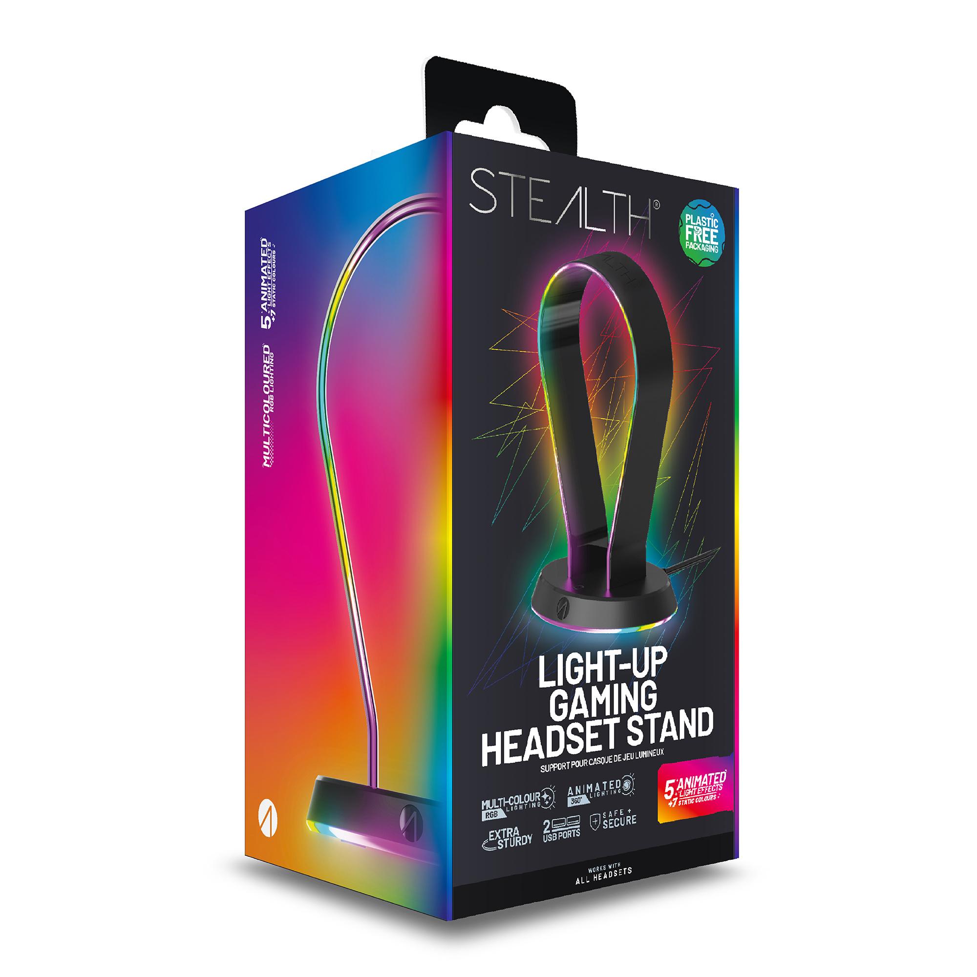 Produktbild LED Headset Ständer mit USB Ports 4 von 4