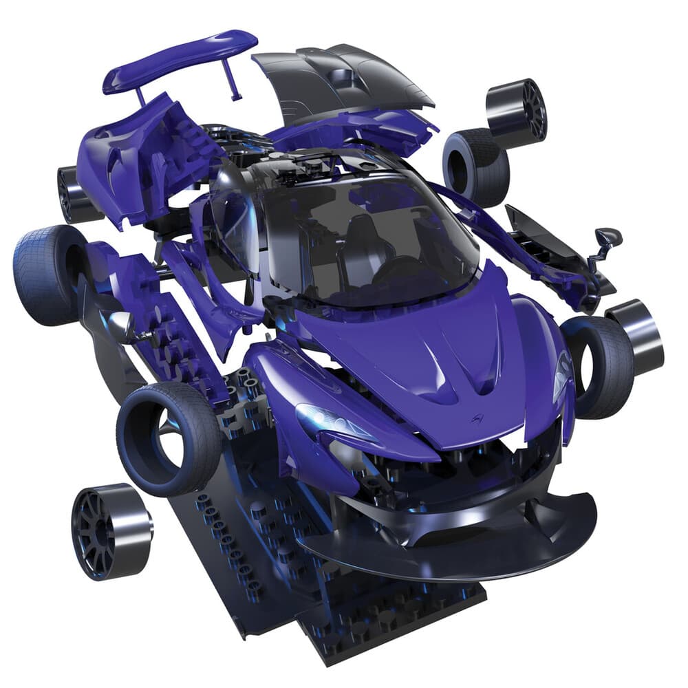 Produktbild Airfix Quickbuild McLaren P1 – Purple Modellbausatz ohne Kleber 2 von 3