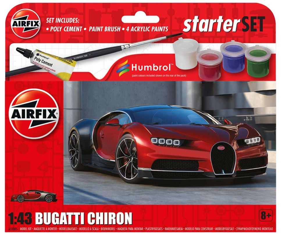 Airfix A55005 Starter Set - Bugatti Chiron