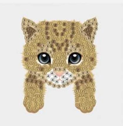 Produktbild Craft Buddy - Crystal Art Diamond Painting Motiv Sticker-Bastelset Set Katze 2 von 2
