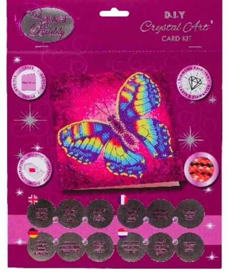 Produktbild Craft Buddy - Crystal Art Diamond Painting Card Kit RACHEL FROUD"Change"18x18cm 3 von 4