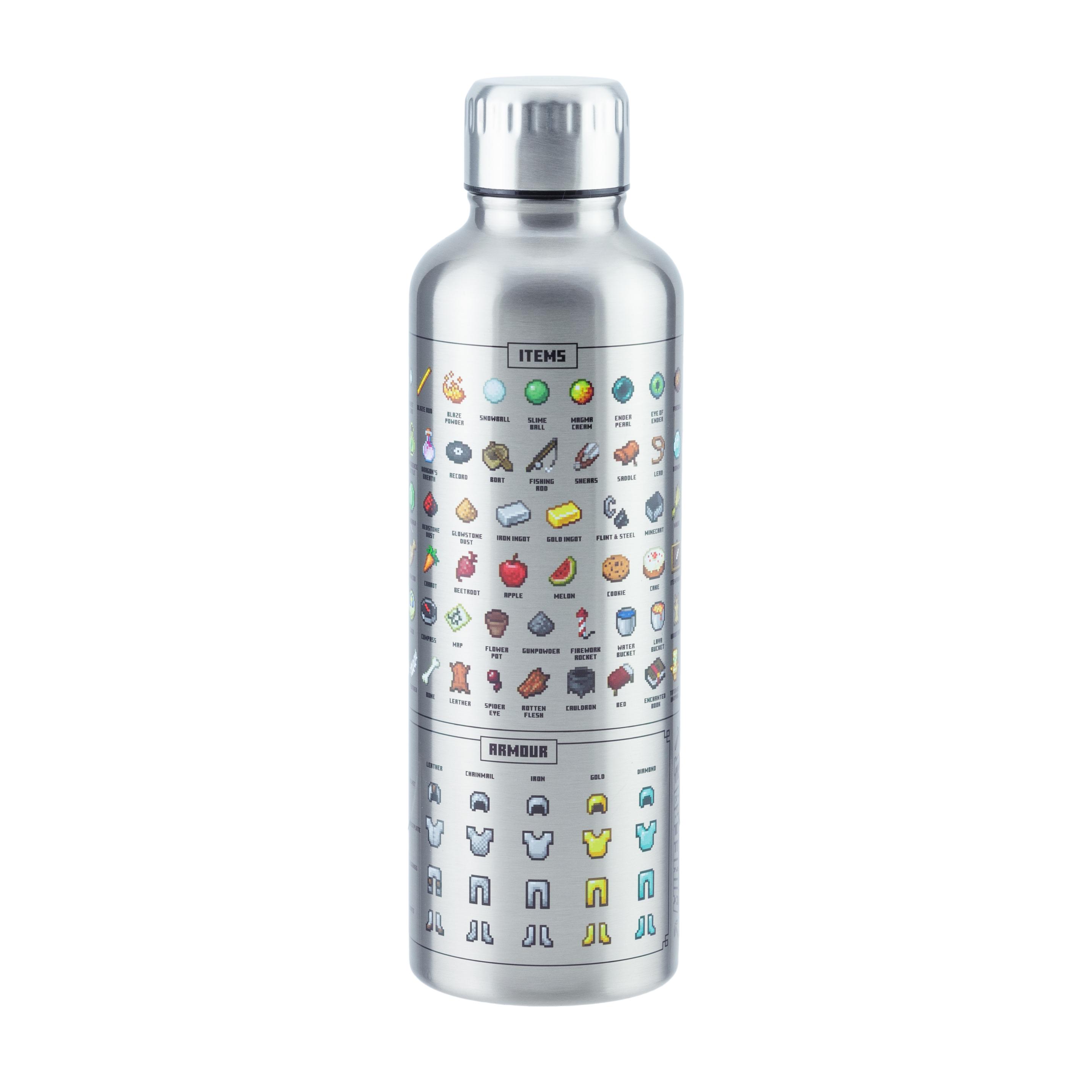 Minecraft Metall Wasserflasche