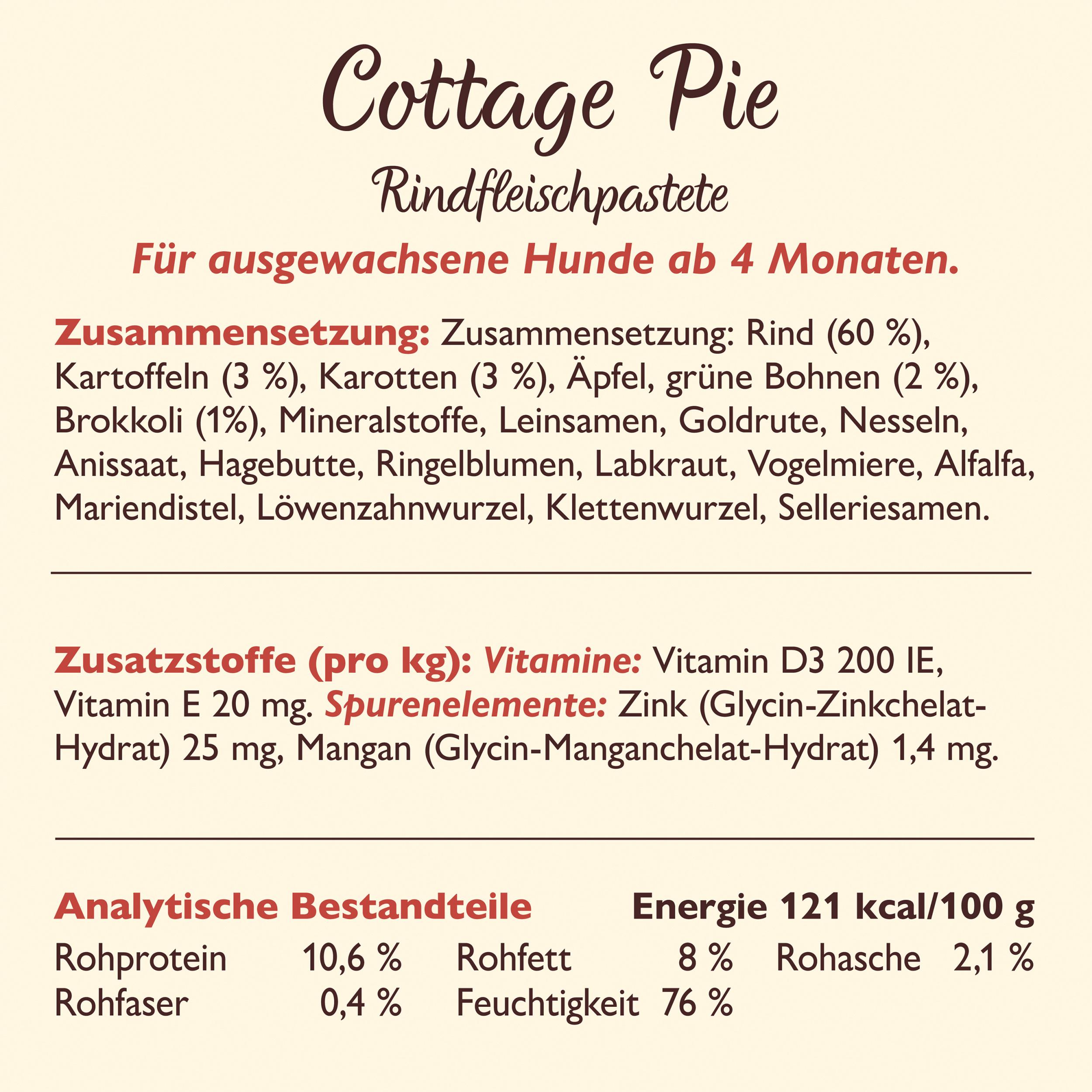 Produktbild Lily's Kitchen Hundenassfutter Cottage Pie 2 von 5
