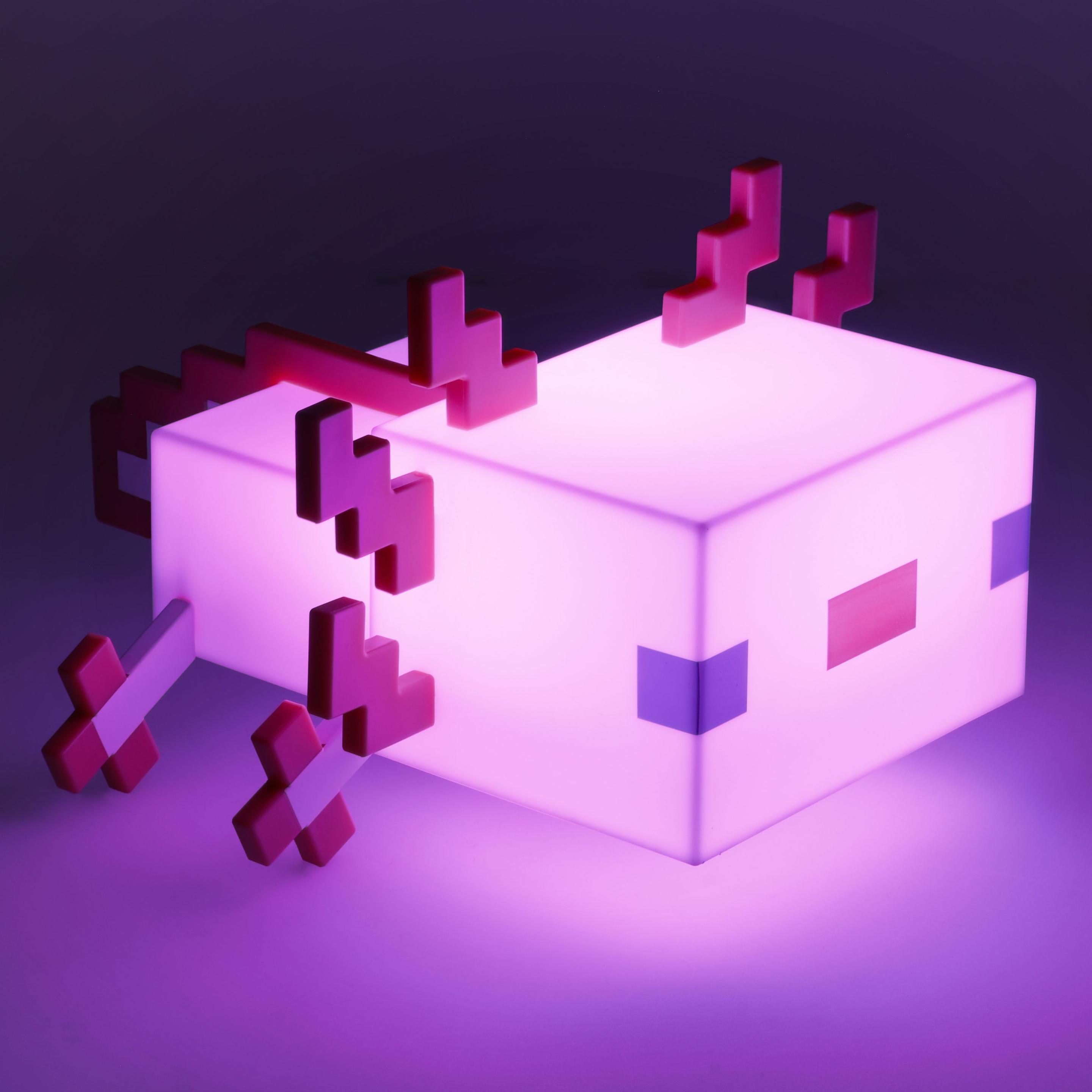 Produktbild Minecraft Axolotl Leuchte 2 von 4