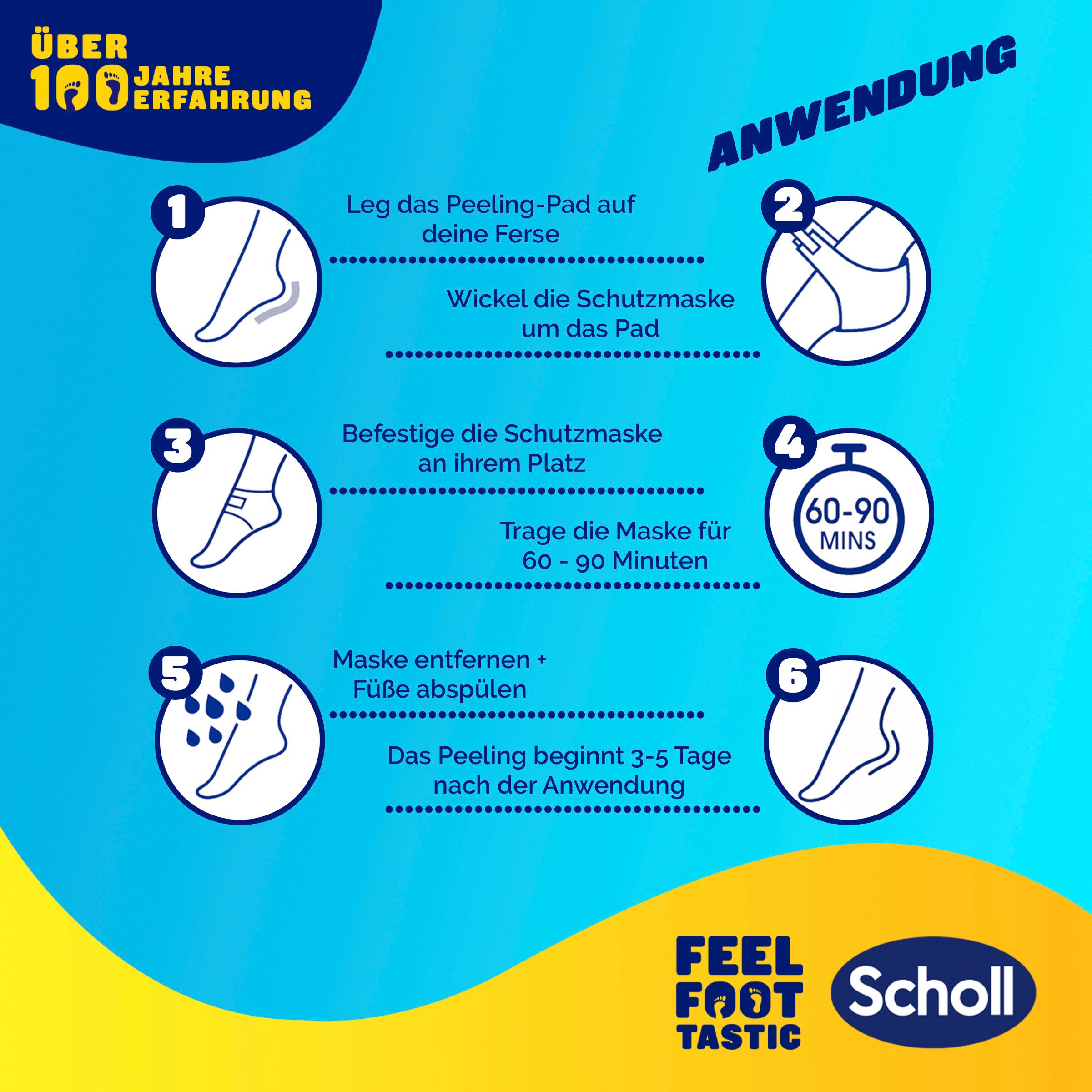Produktbild Scholl Hornhautentferner Maske 2 von 8